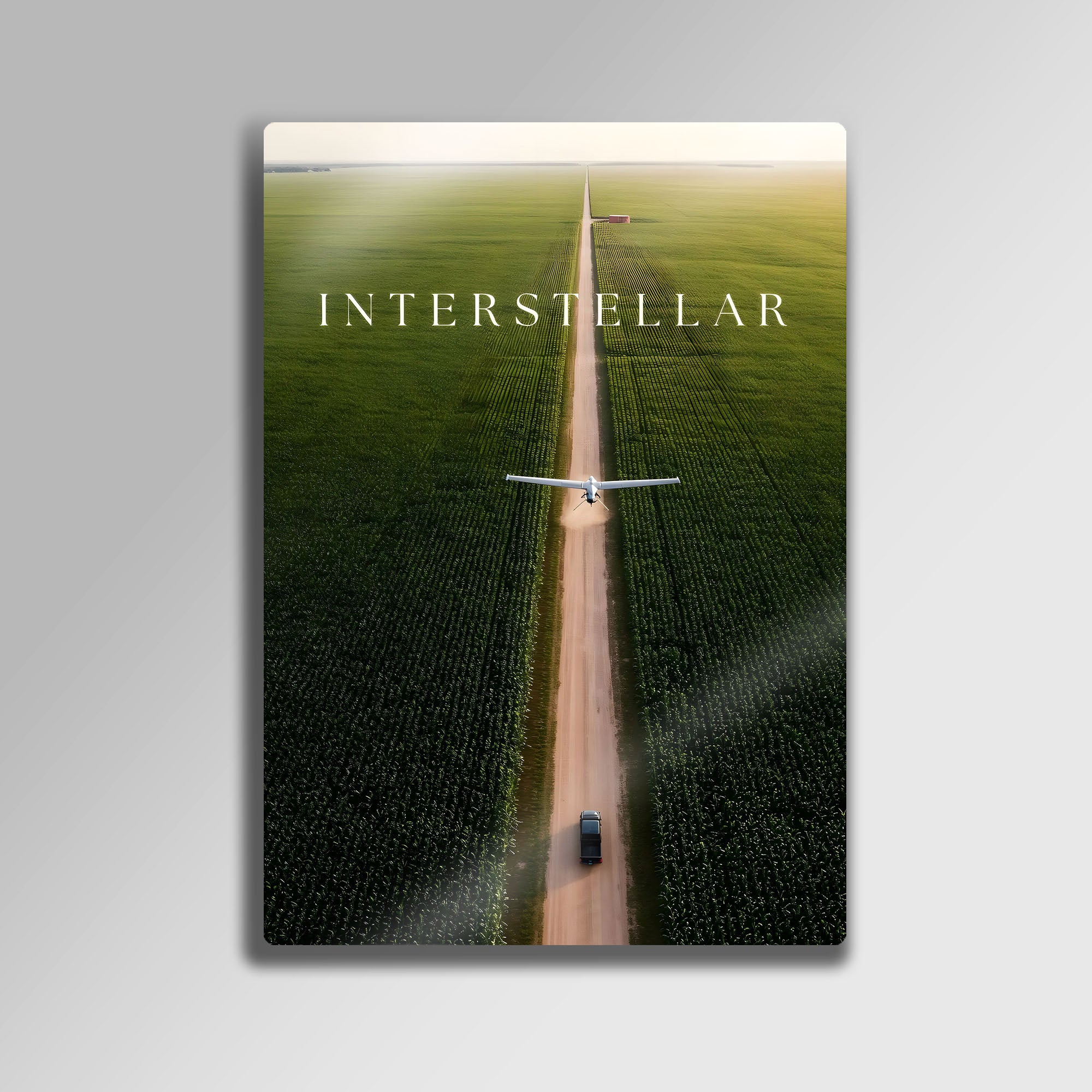 Interstellar (Yıldızlararası) Minimalist Film Posteri - Metal Tablo