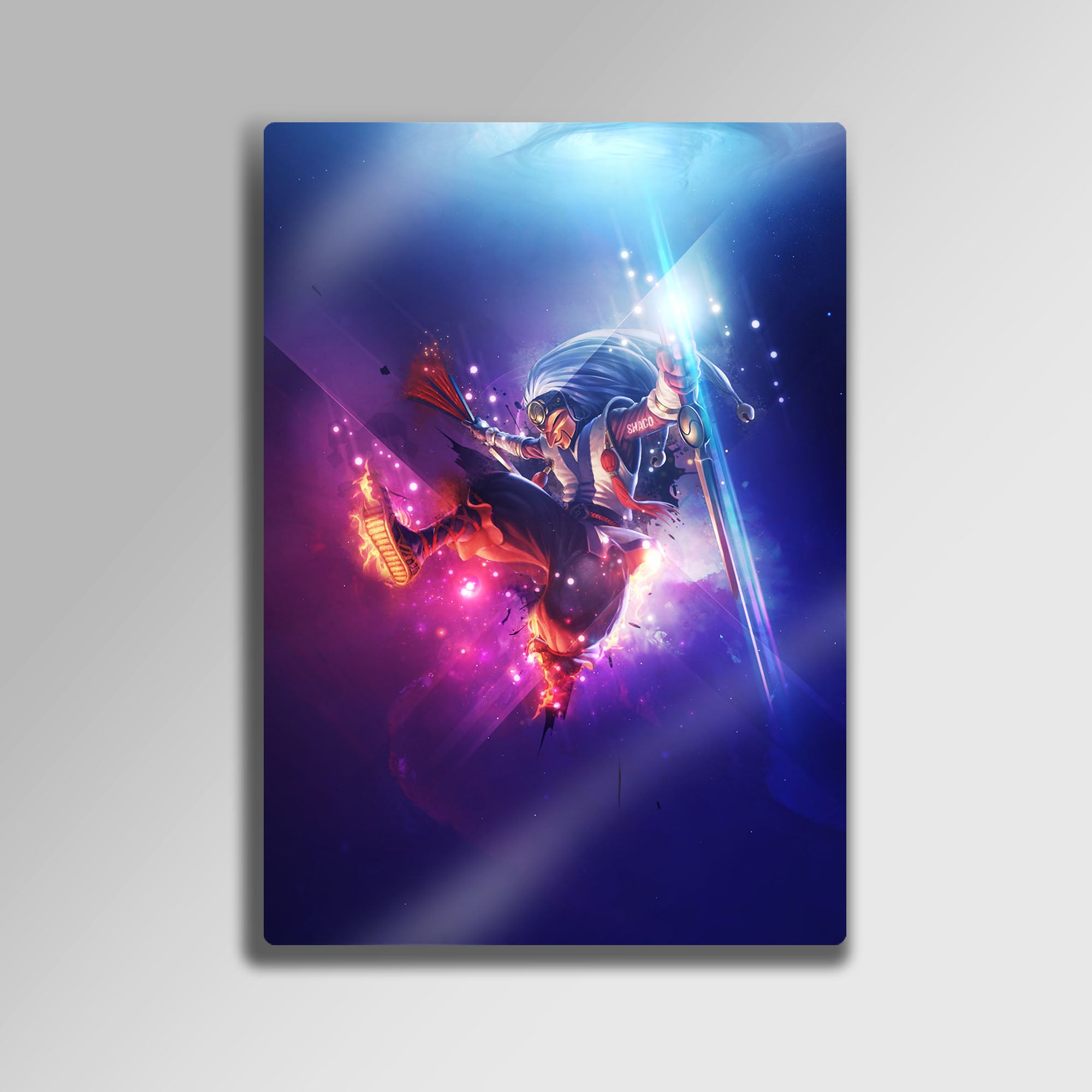 Maskeli Shaco - Metal Tablo