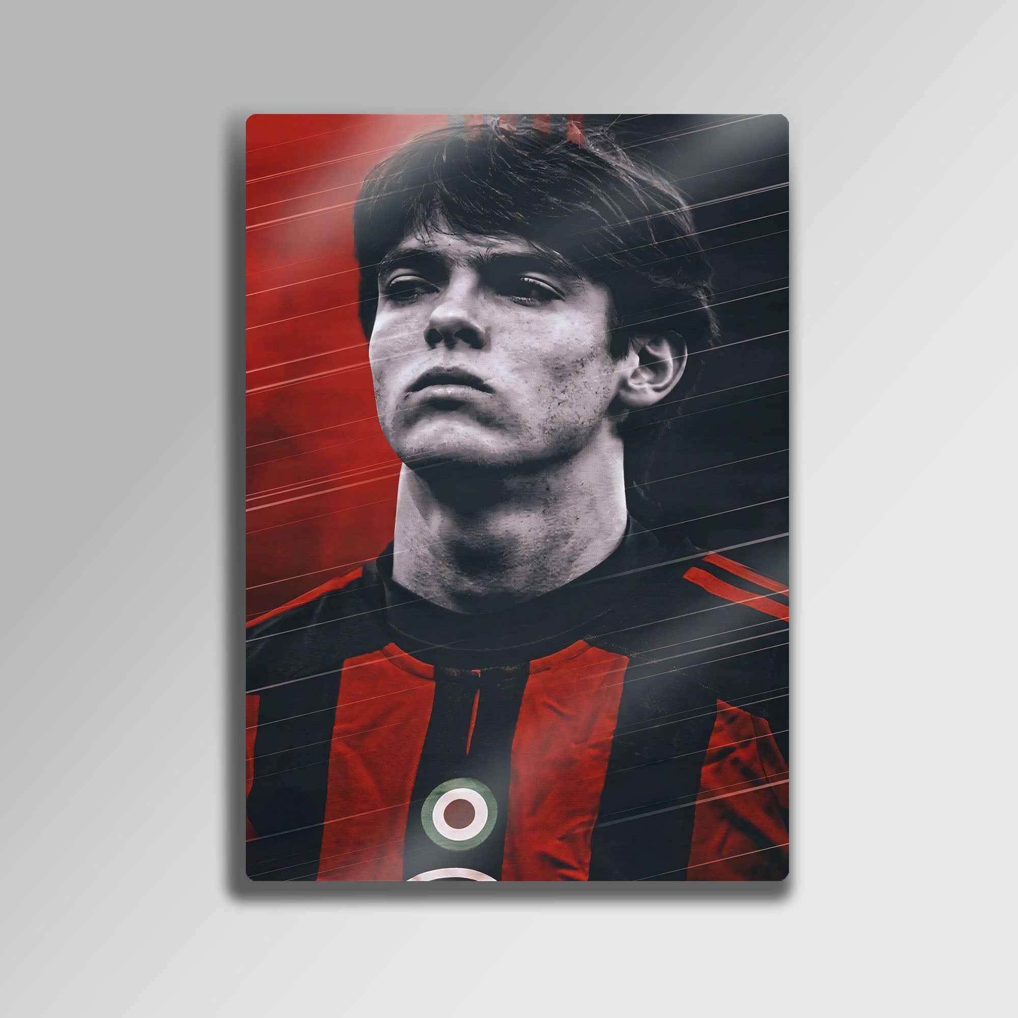 Ricardo Kaká AC Milan - Metal Tablo
