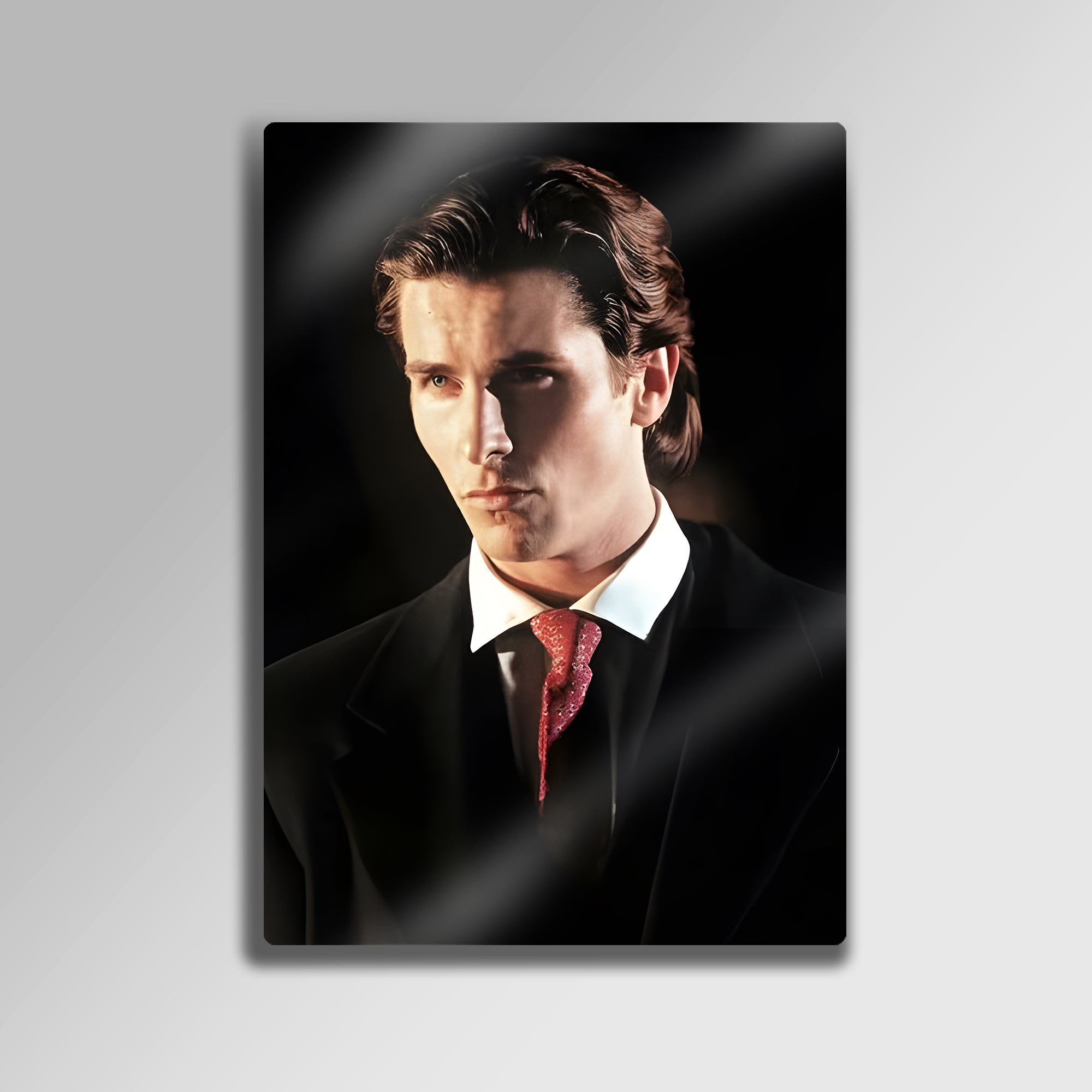 Patrick Bateman Tablosu American Psycho - Metal Tablo