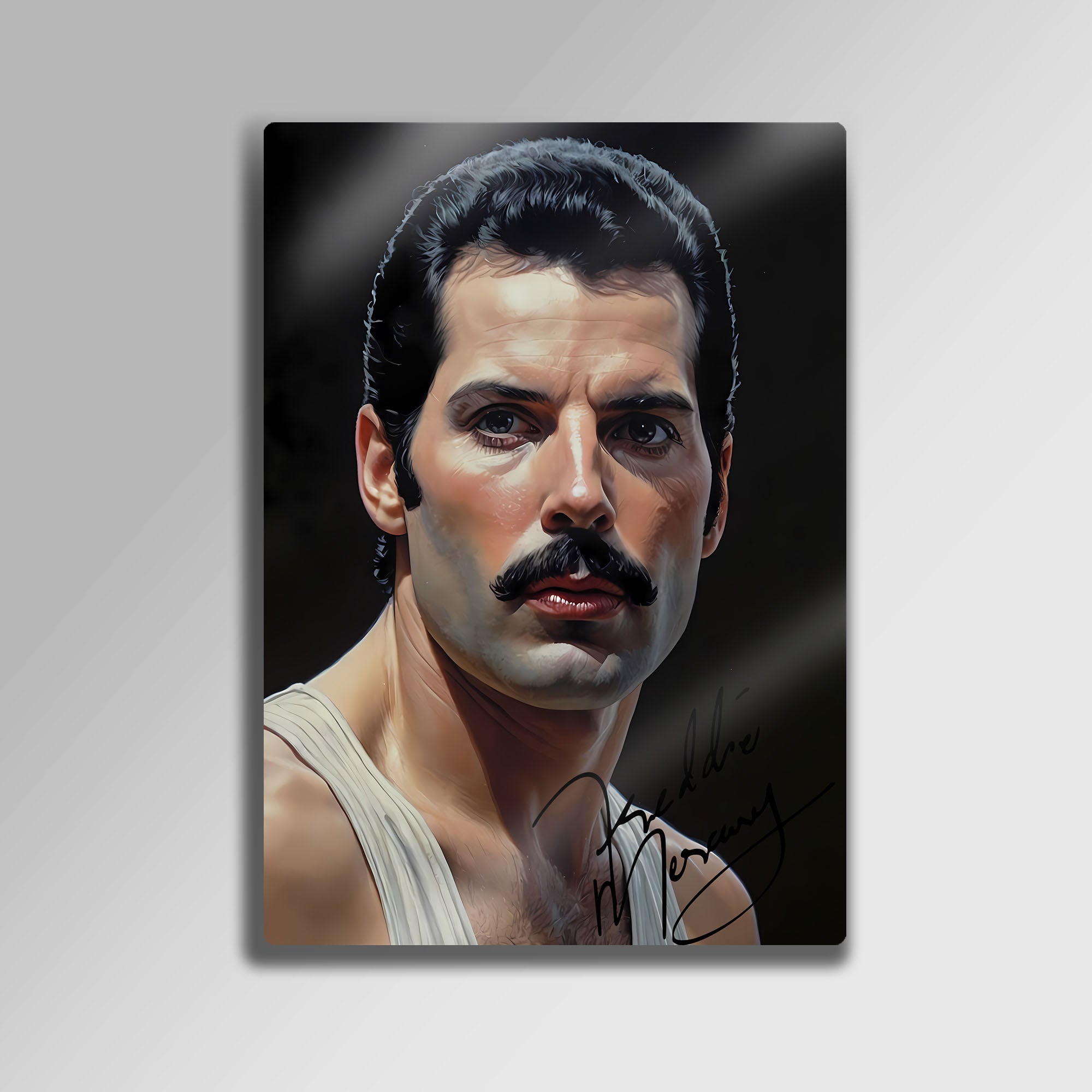 Freddie Mercury, Queen - Metal Tablo