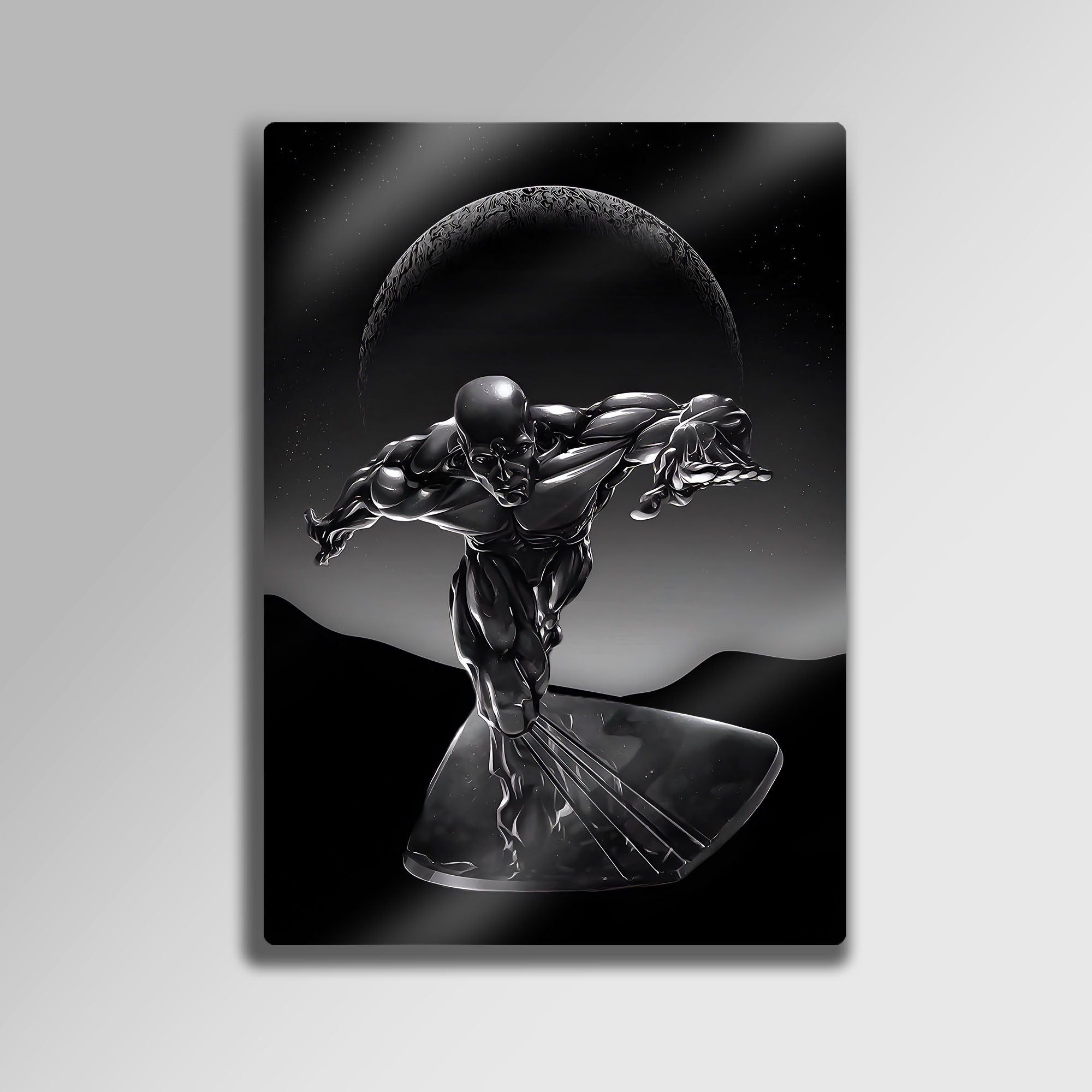 Marvel Gümüş Sörfçü - Metal Tablo