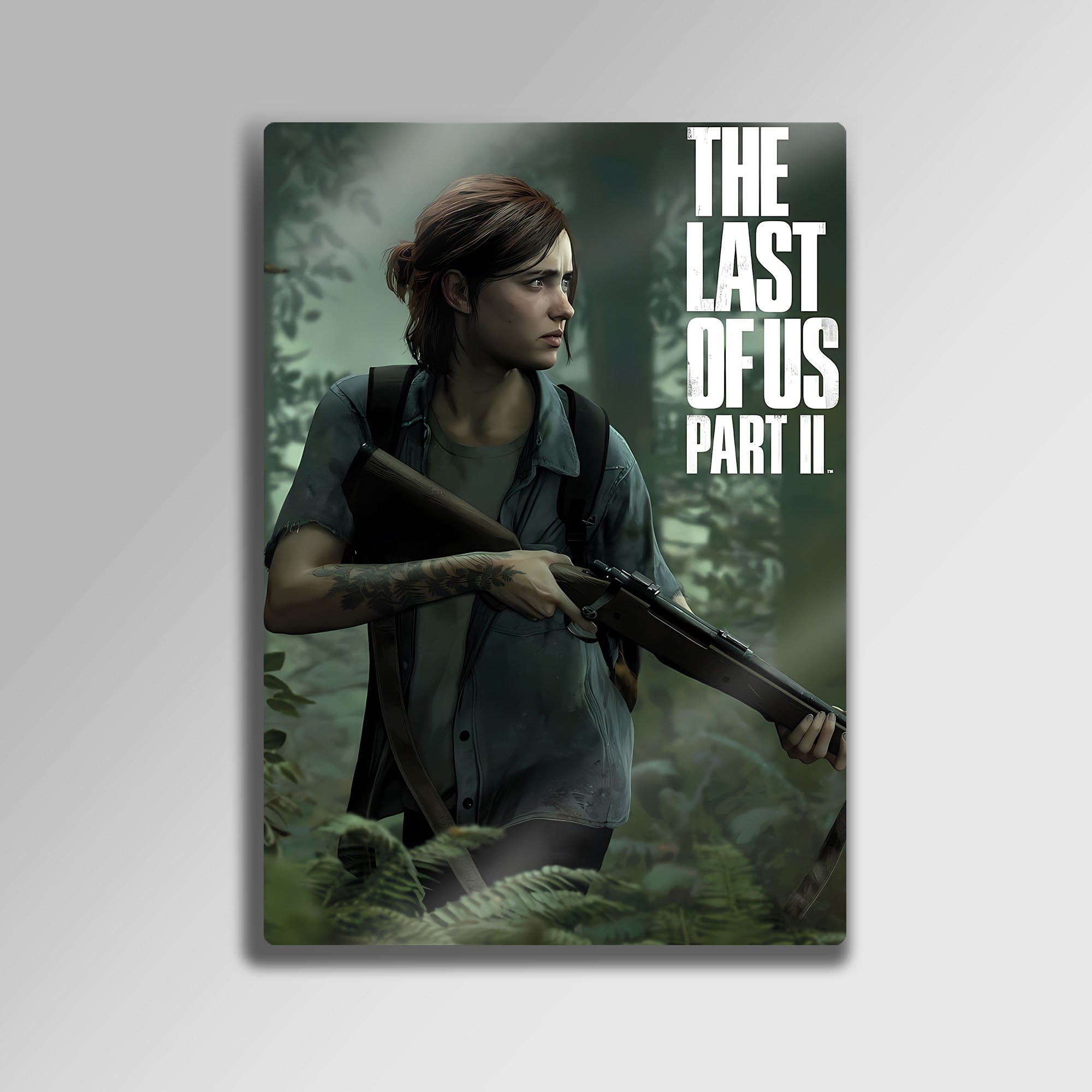 The Last of Us Part II Ellie - Metal Tablo