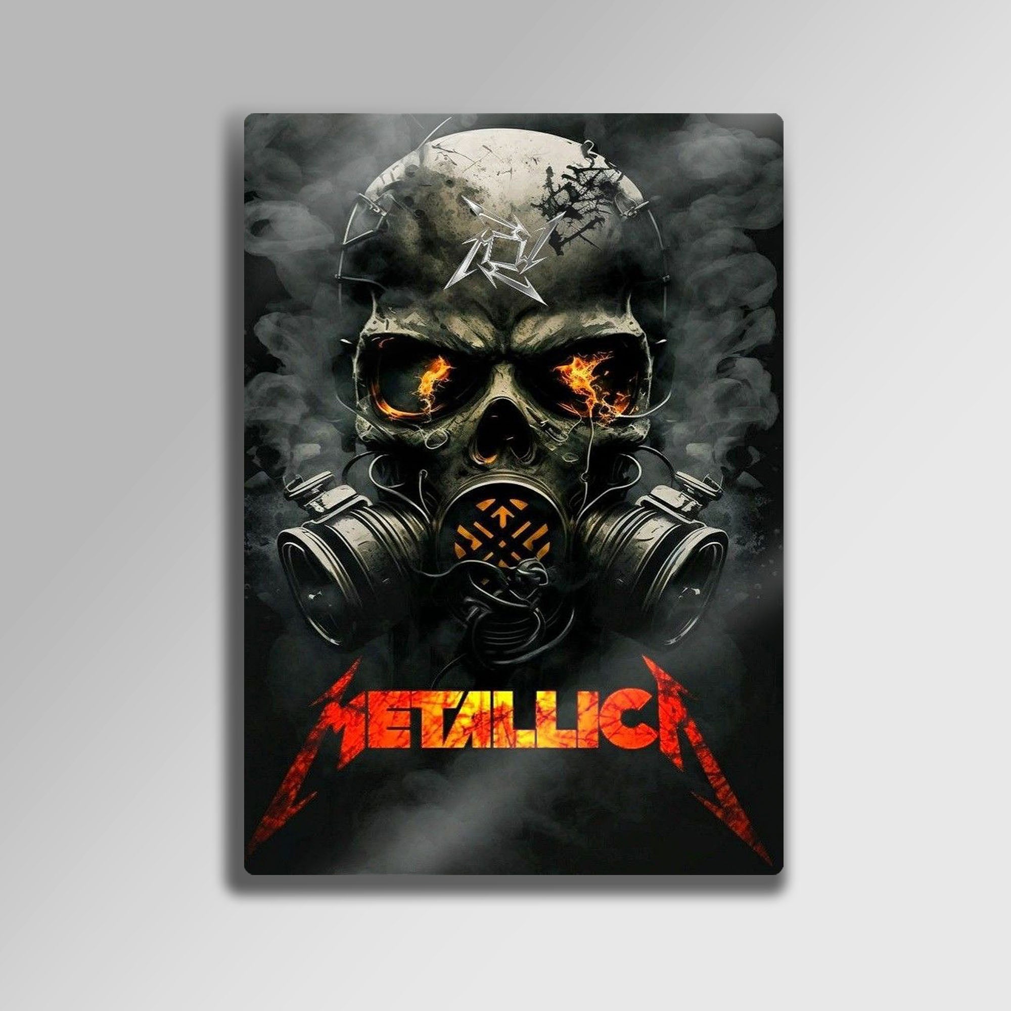 Metallica Kuru Kafa - Metal Tablo