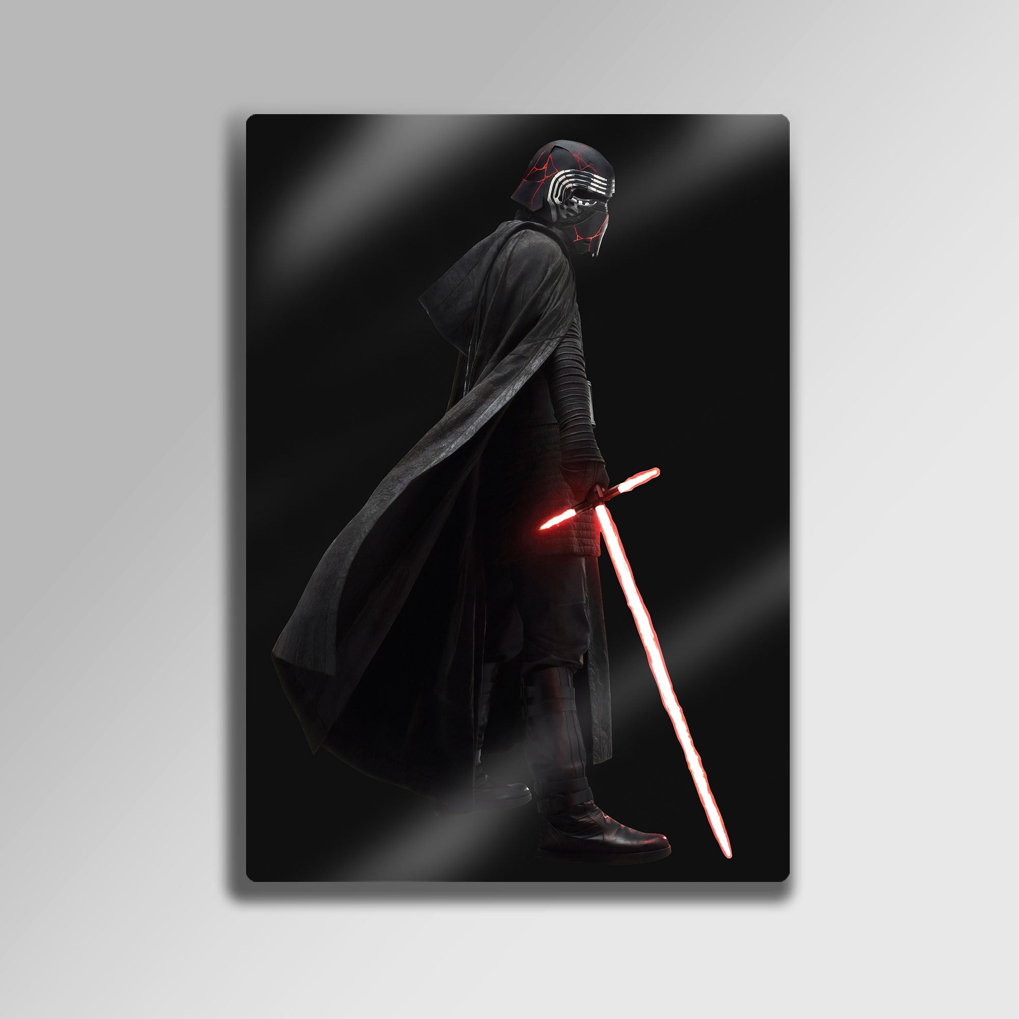 Star Wars Kylo Ren - Metal Tablo