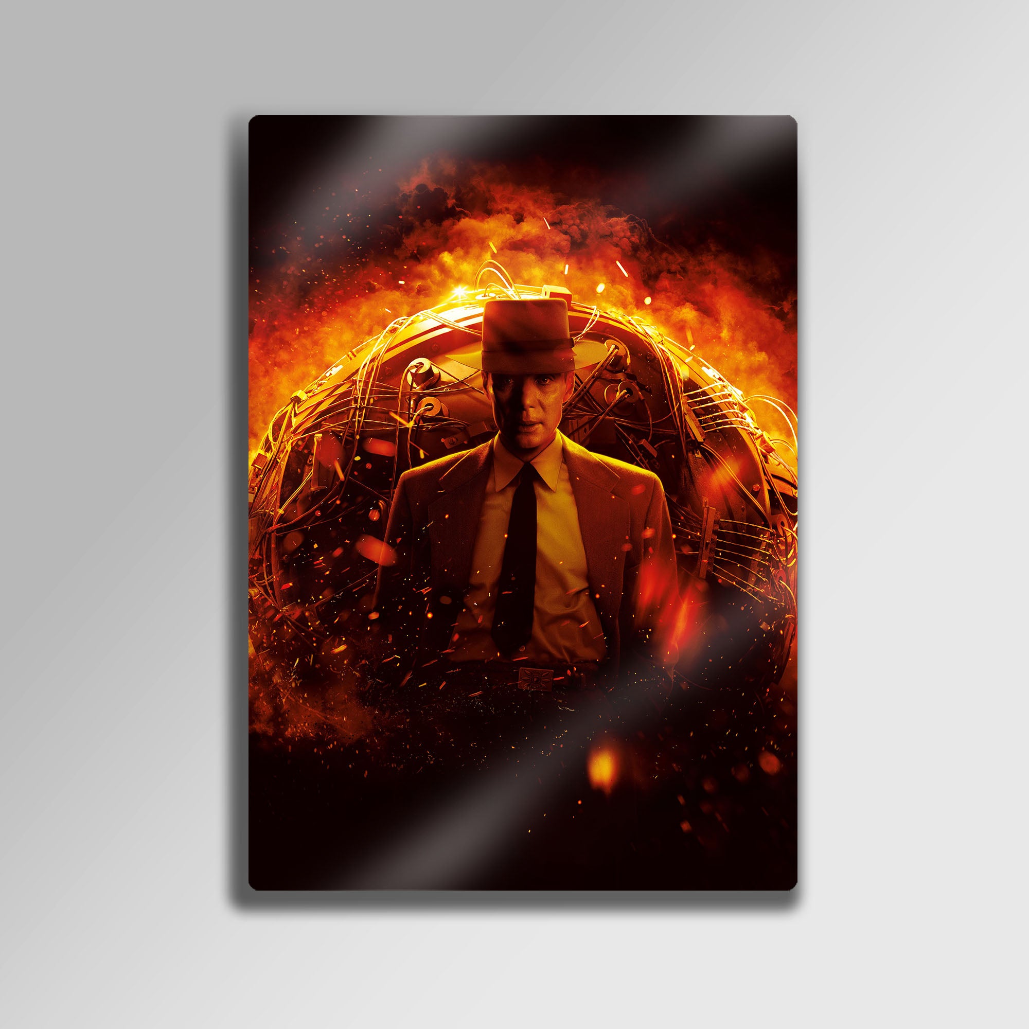 Oppenheimer Film Posteri - Metal Tablo