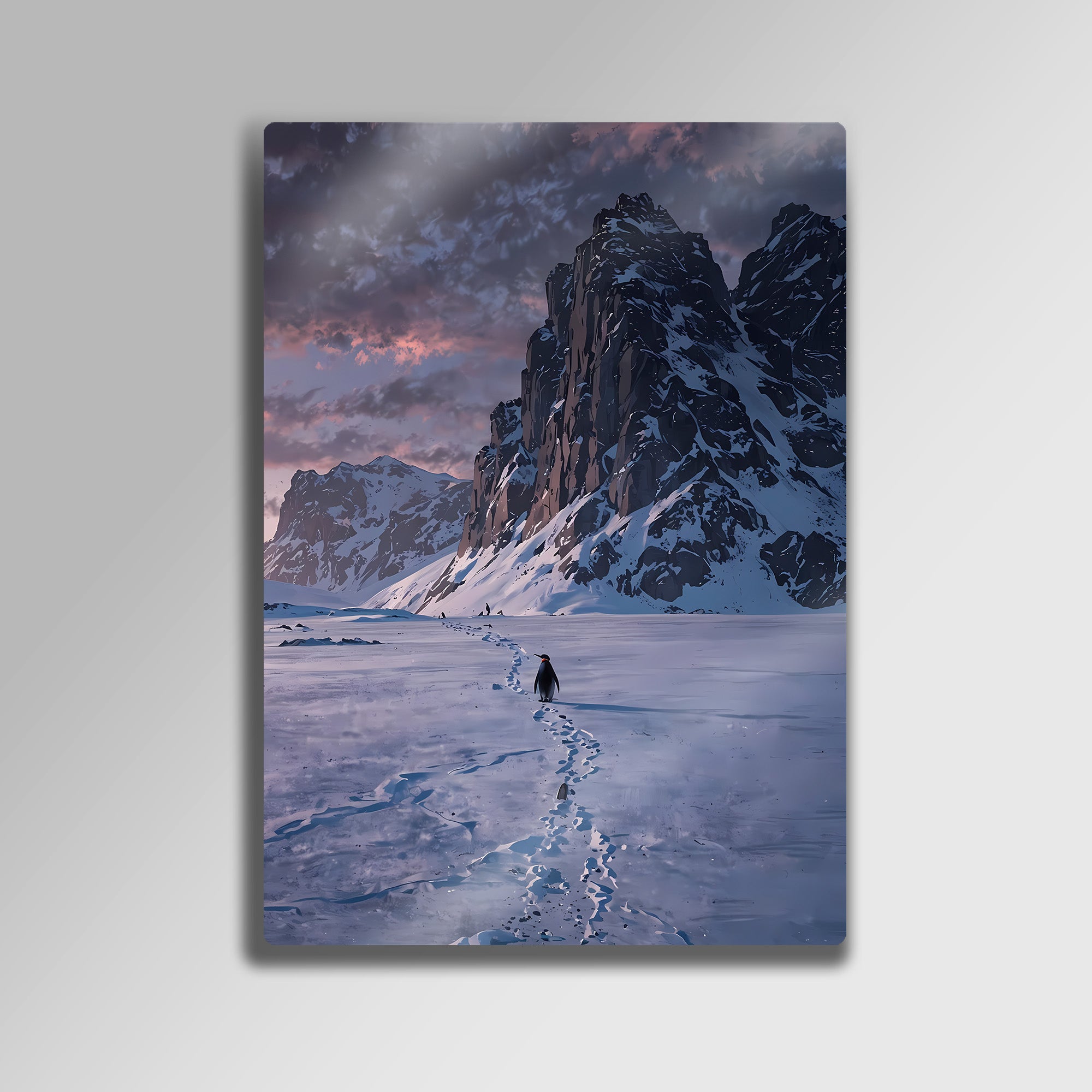 But Why, Nihilist Penguen, Penguin Motivasyon - Metal Tablo