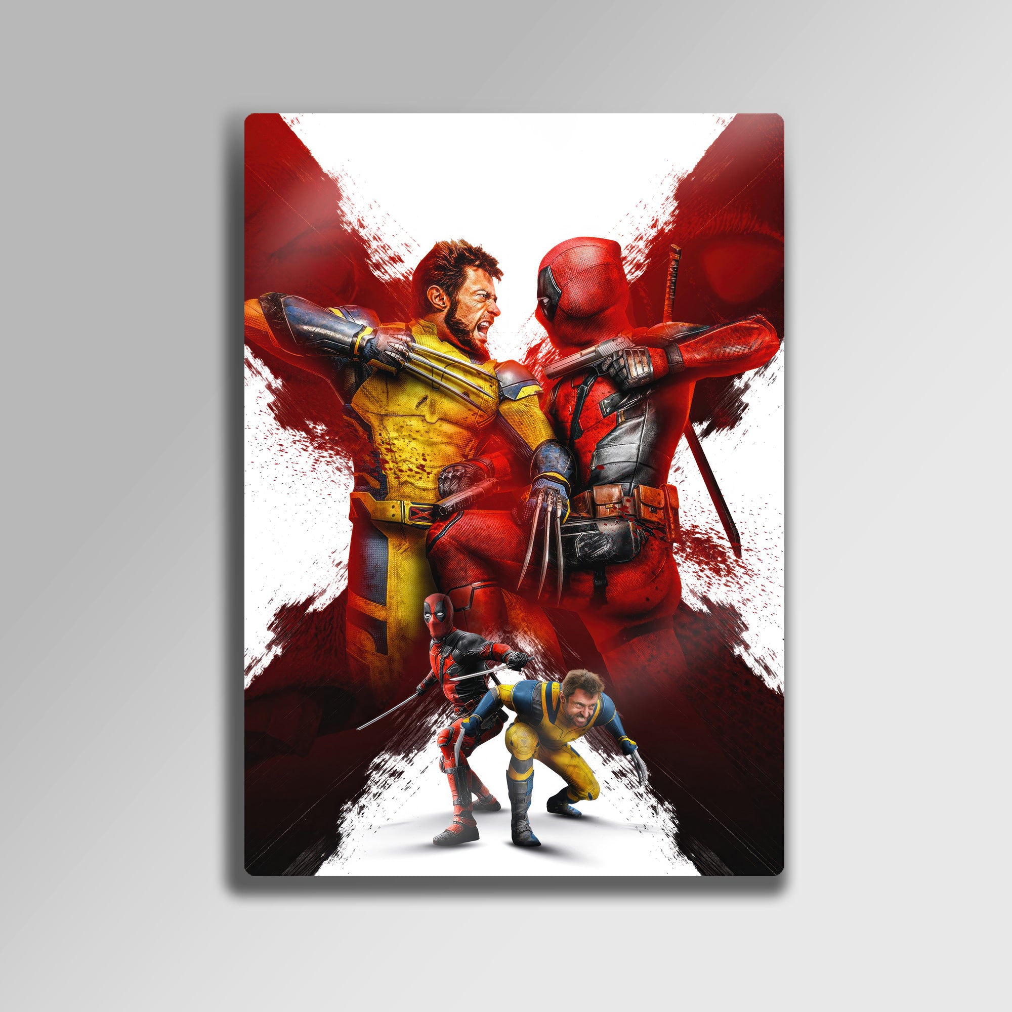 Deadpool & Wolverine - Metal Tablo