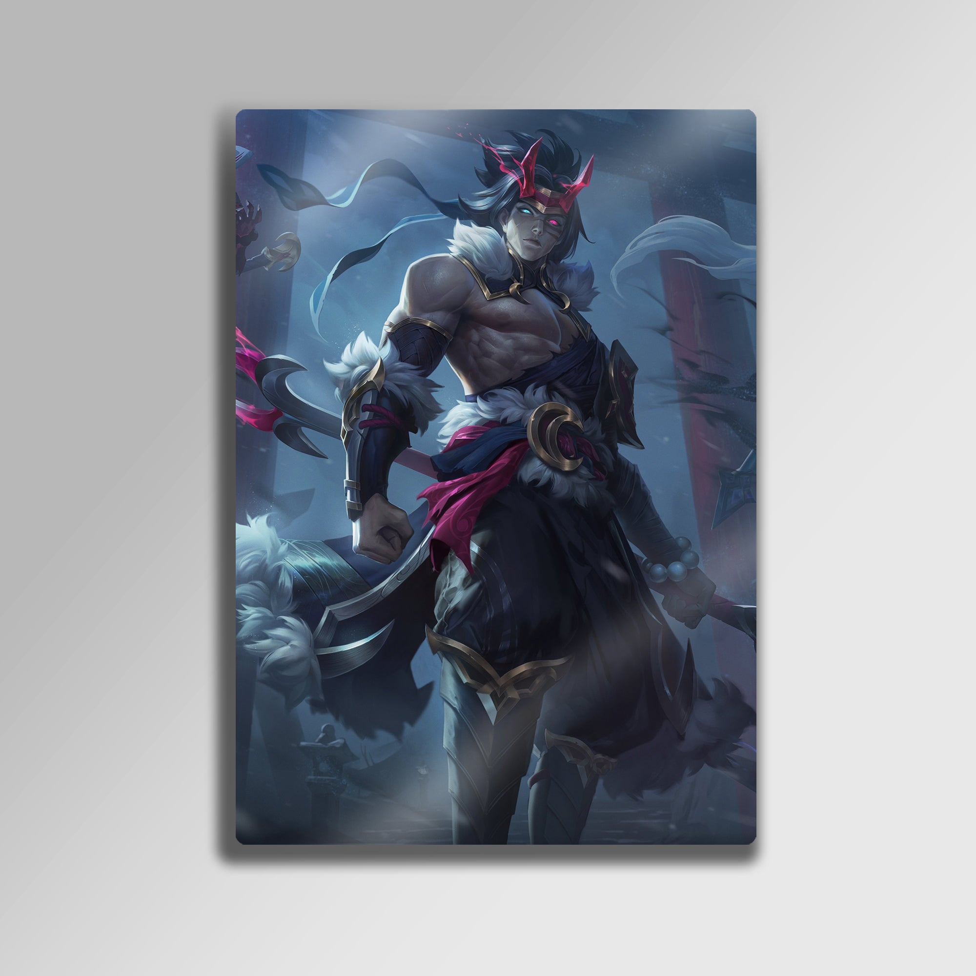 Buzul Ay Kayn - Metal Tablo