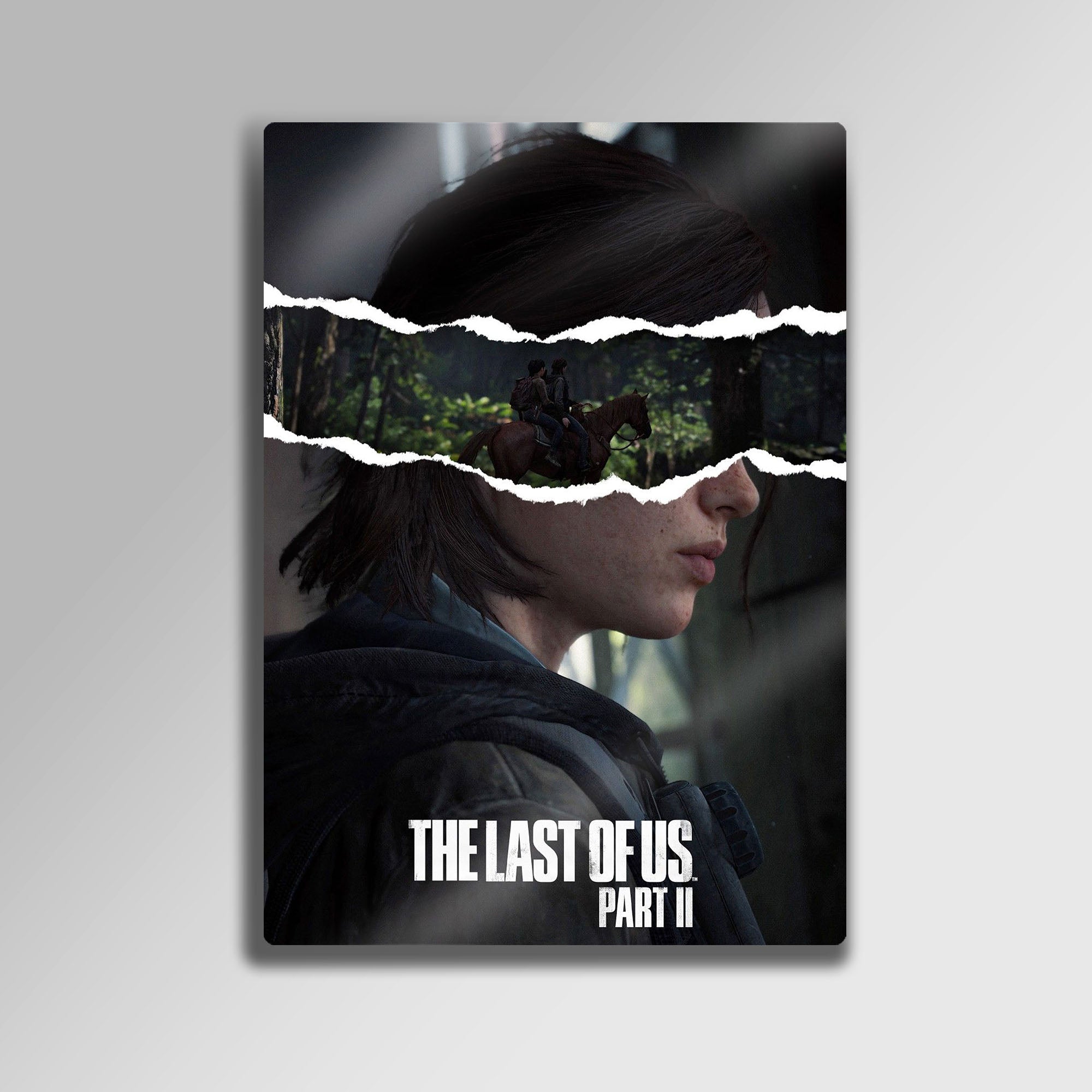 The Last of Us Part II Sanatsal - Metal Tablo