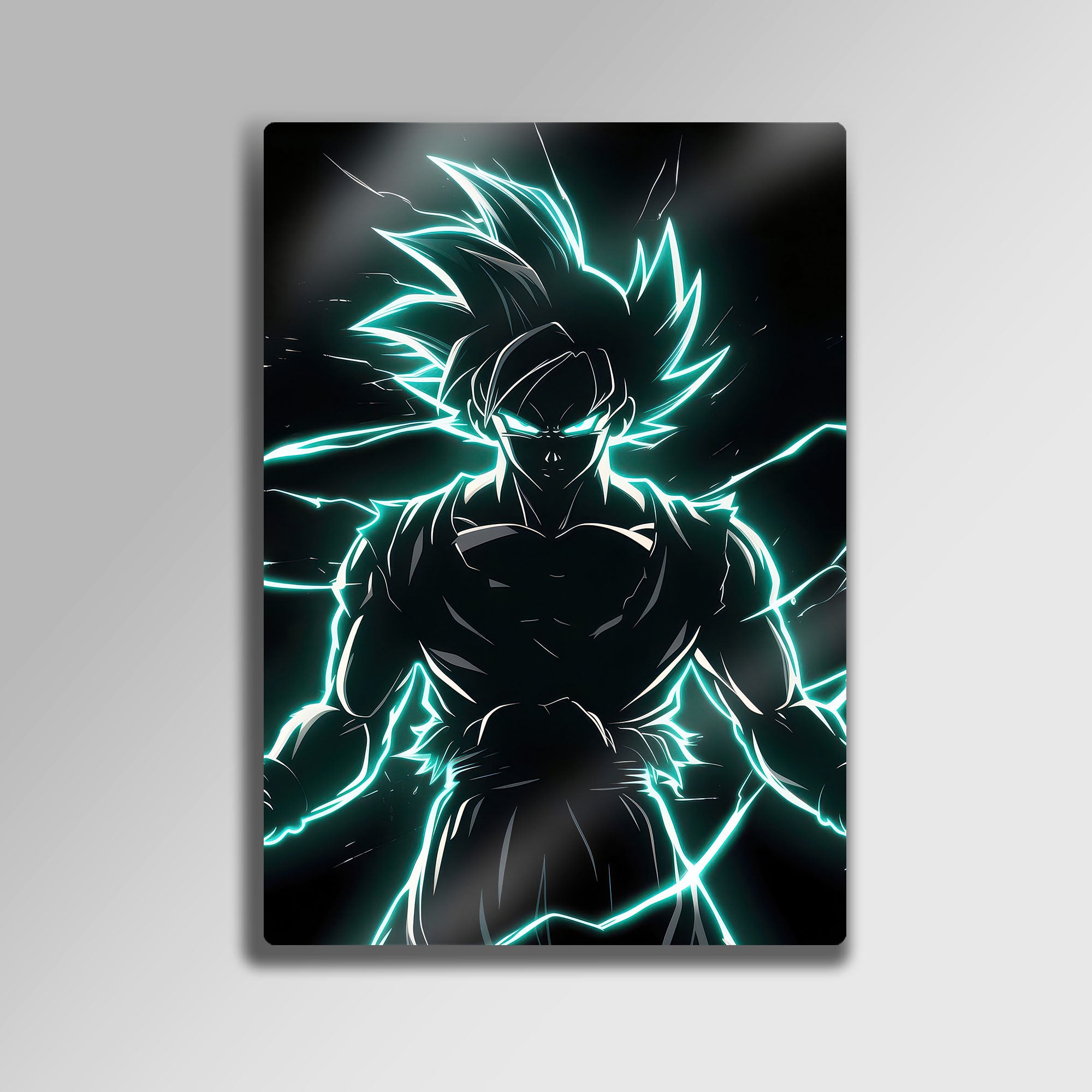 Goku Ultra Instinct, Dragon Ball Neon - Metal Tablo