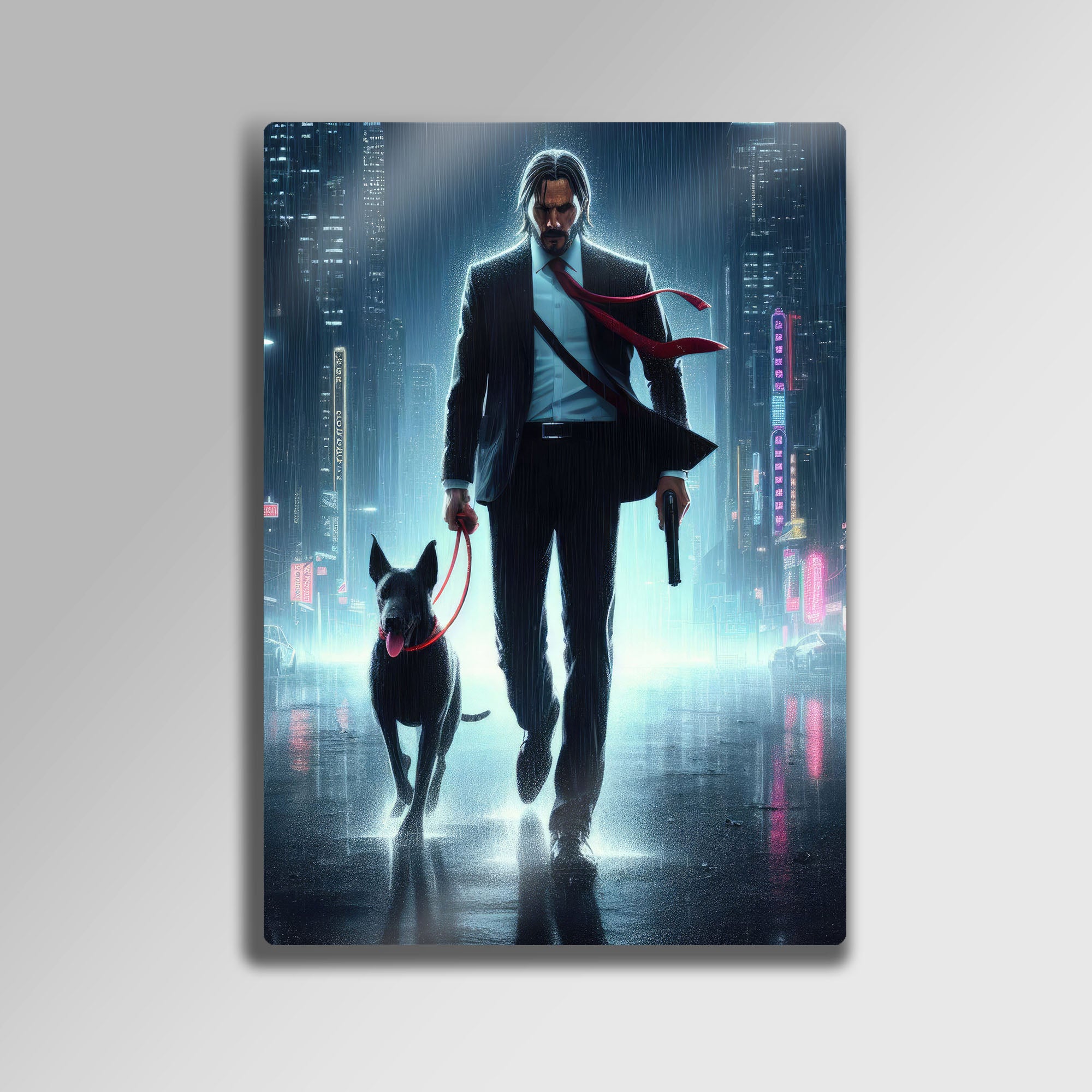 John Wick - Metal Tablo