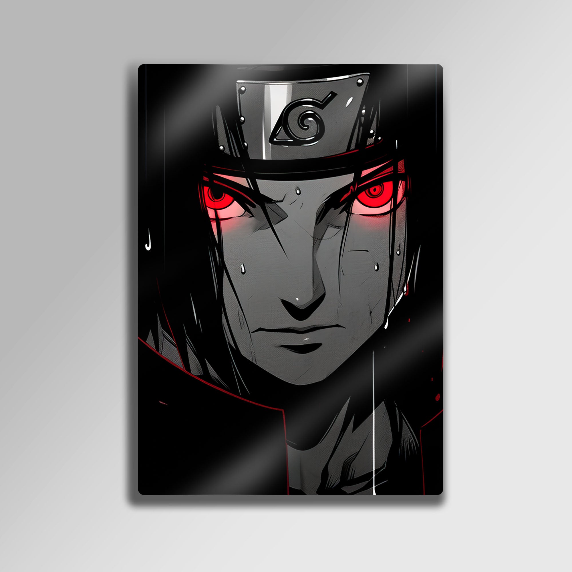Uchiha Itachi Akatsuki - Metal Tablo