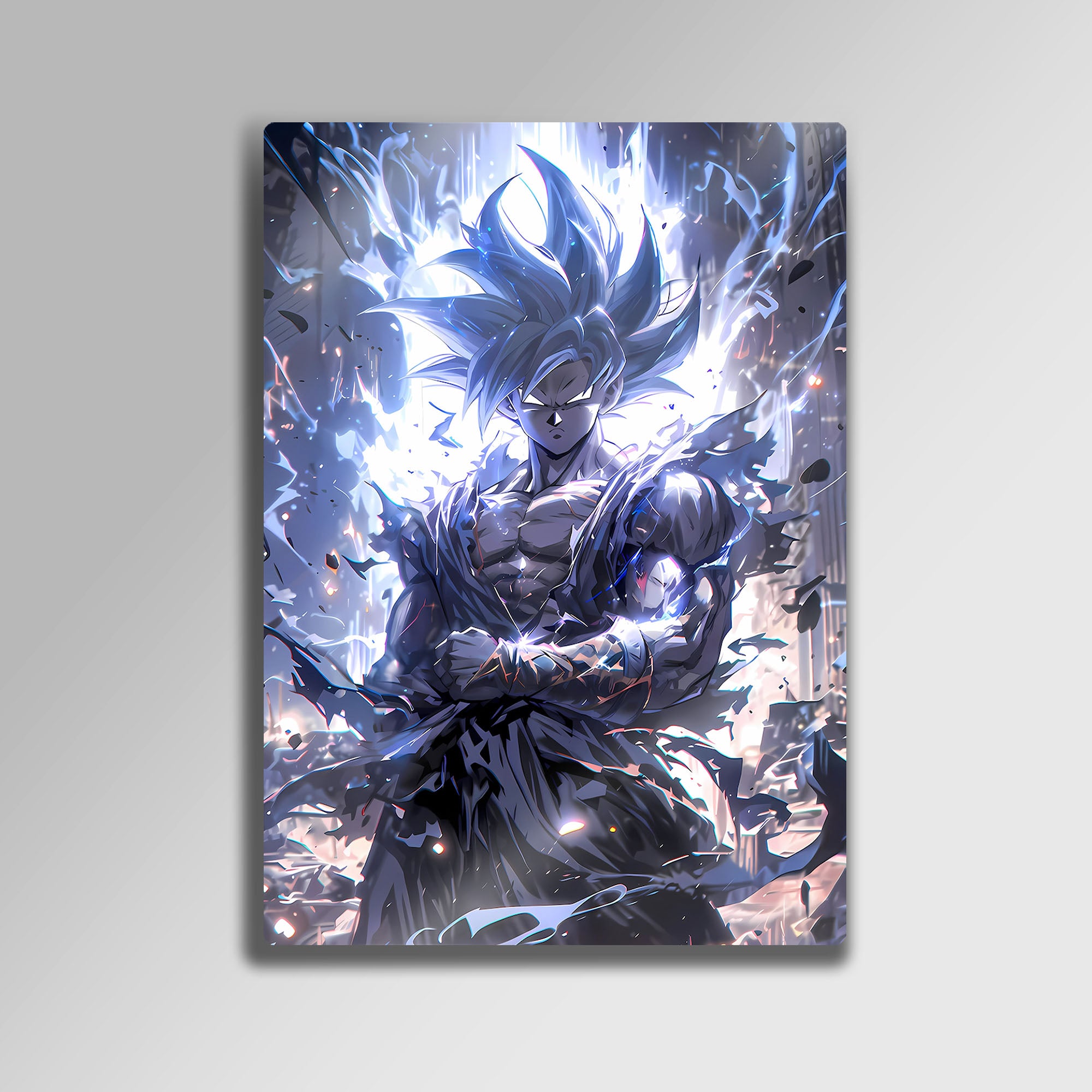 Goku, Dragon Ball, Ultra Instinct - Metal Tablo