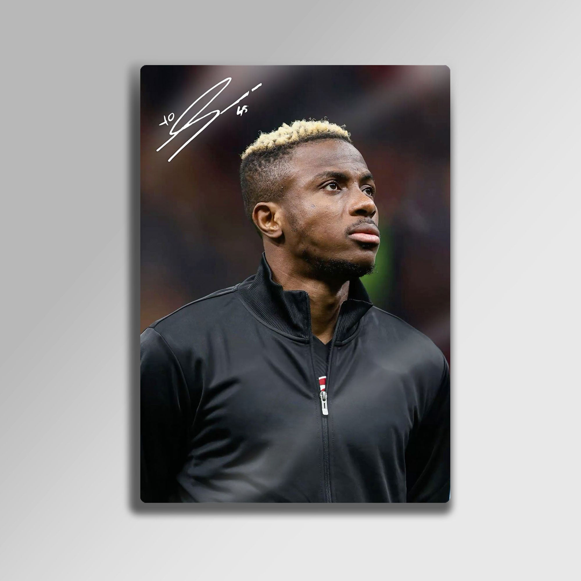 Victor Osimhen İmzalı - Metal Tablo