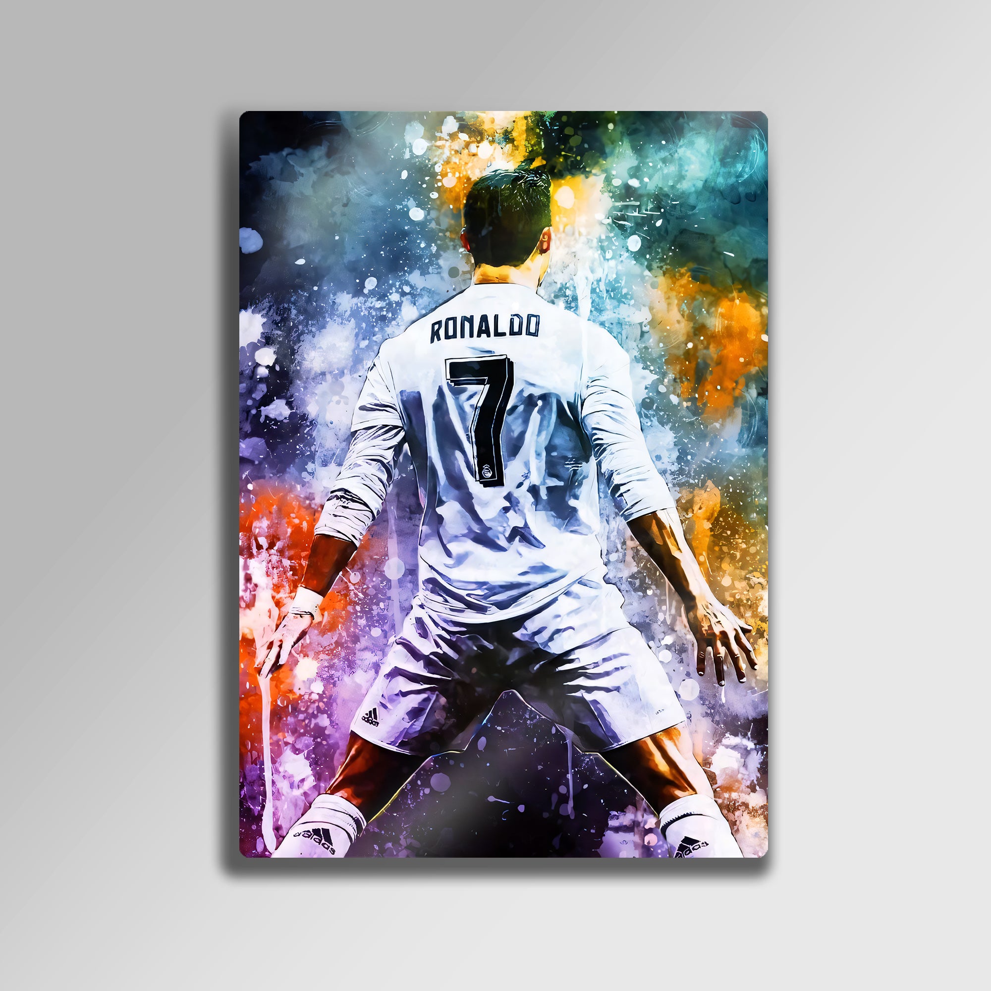 Cristiano Ronaldo CR7 - Metal Tablo