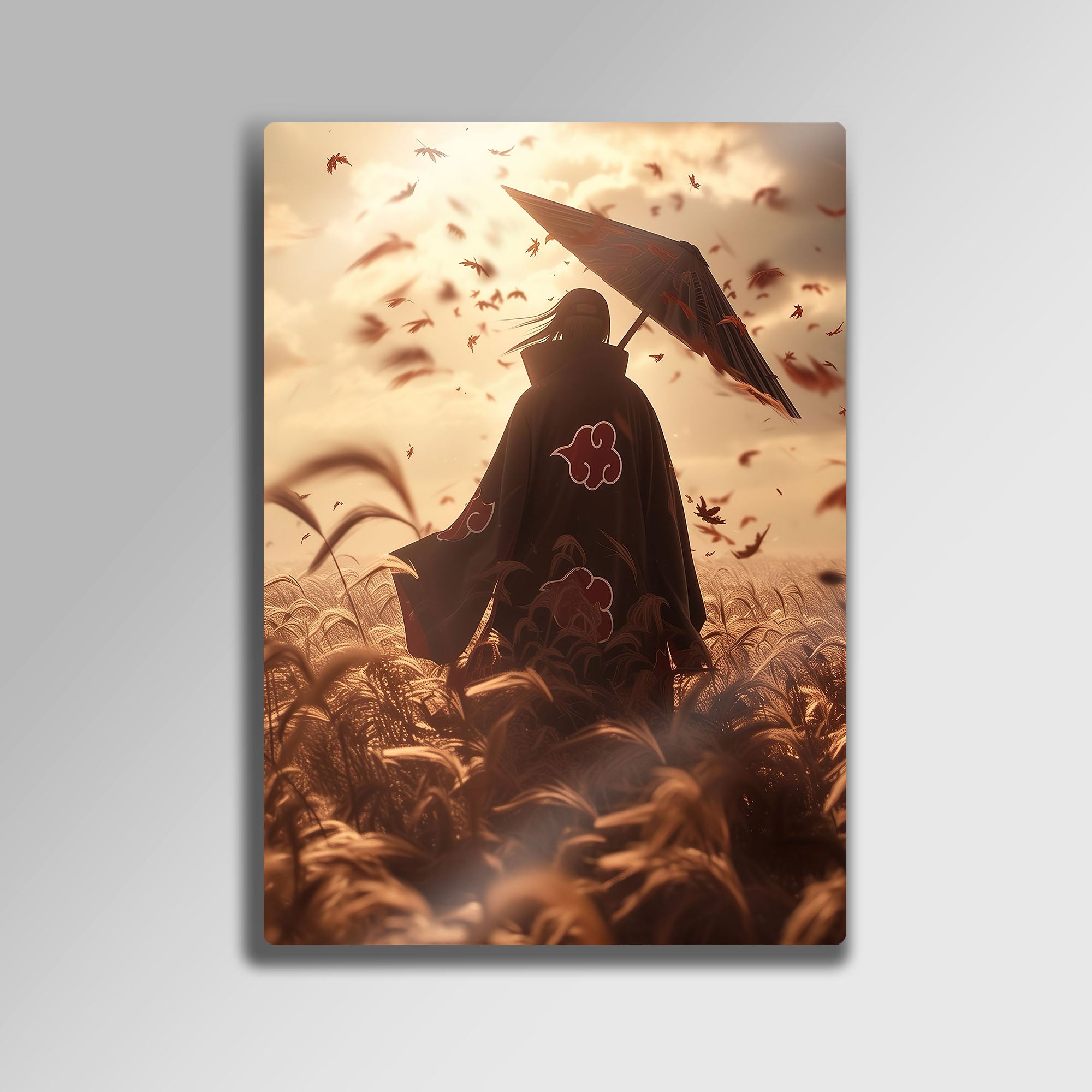 Uchiha Itachi Akatsuki - Metal Tablo