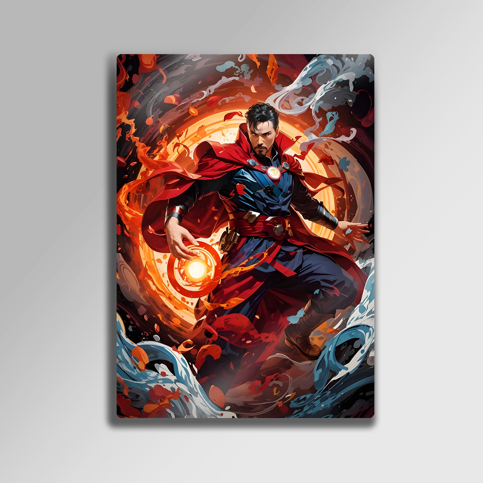Doctor Strange Büyü Sahnesi Marvel - Metal Tablo