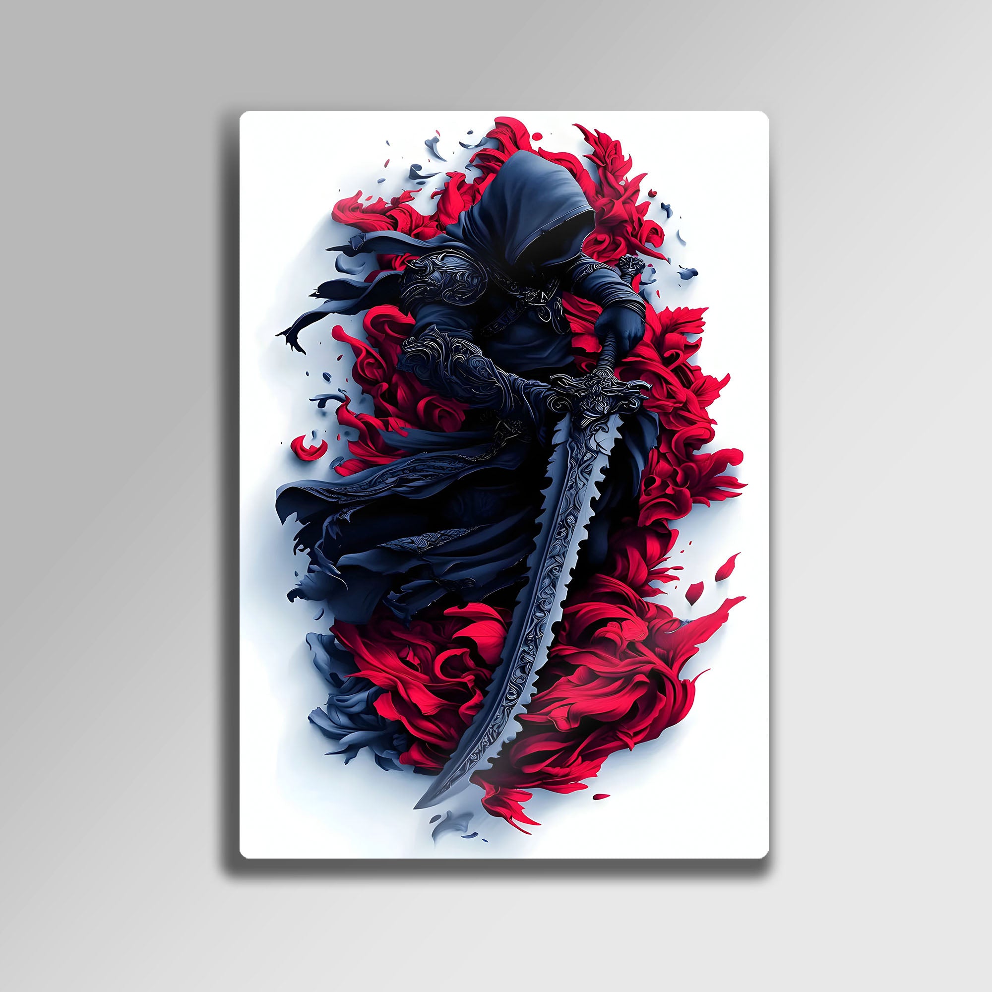 Gölge Savaşçısı - Metal Tablo