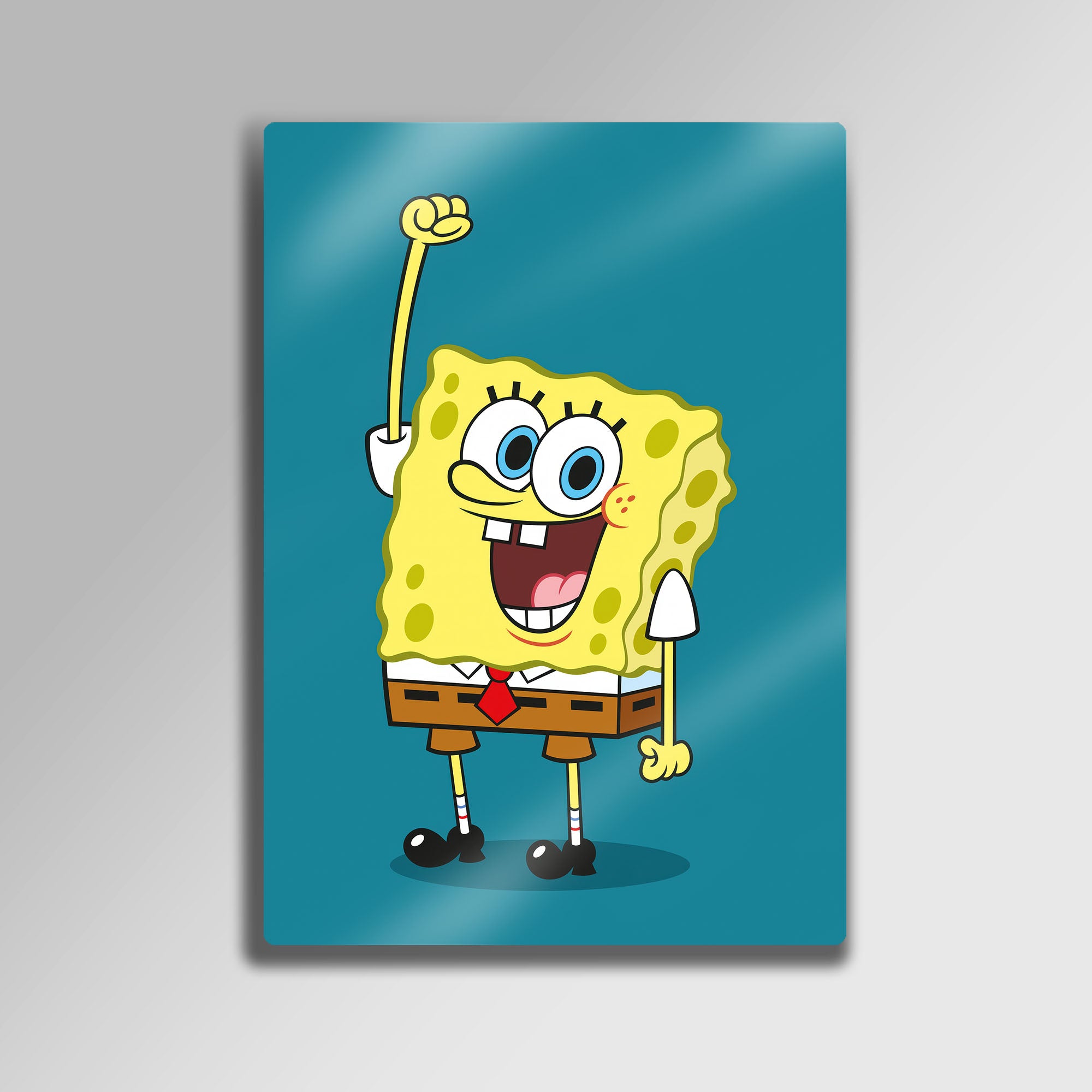 SüngerBob KareŞort - Metal Tablo