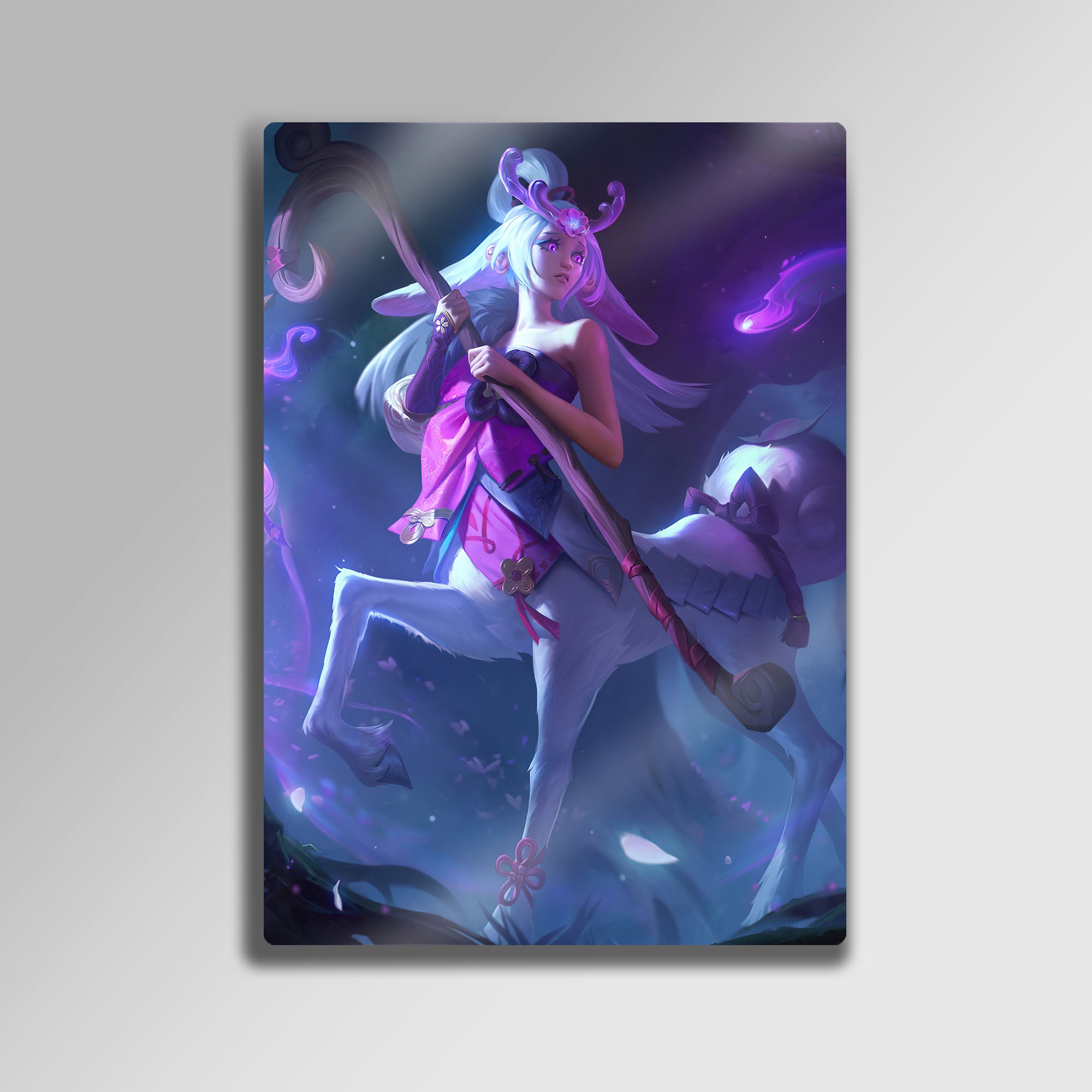 Ruh Çiçeği Lillia - Metal Tablo