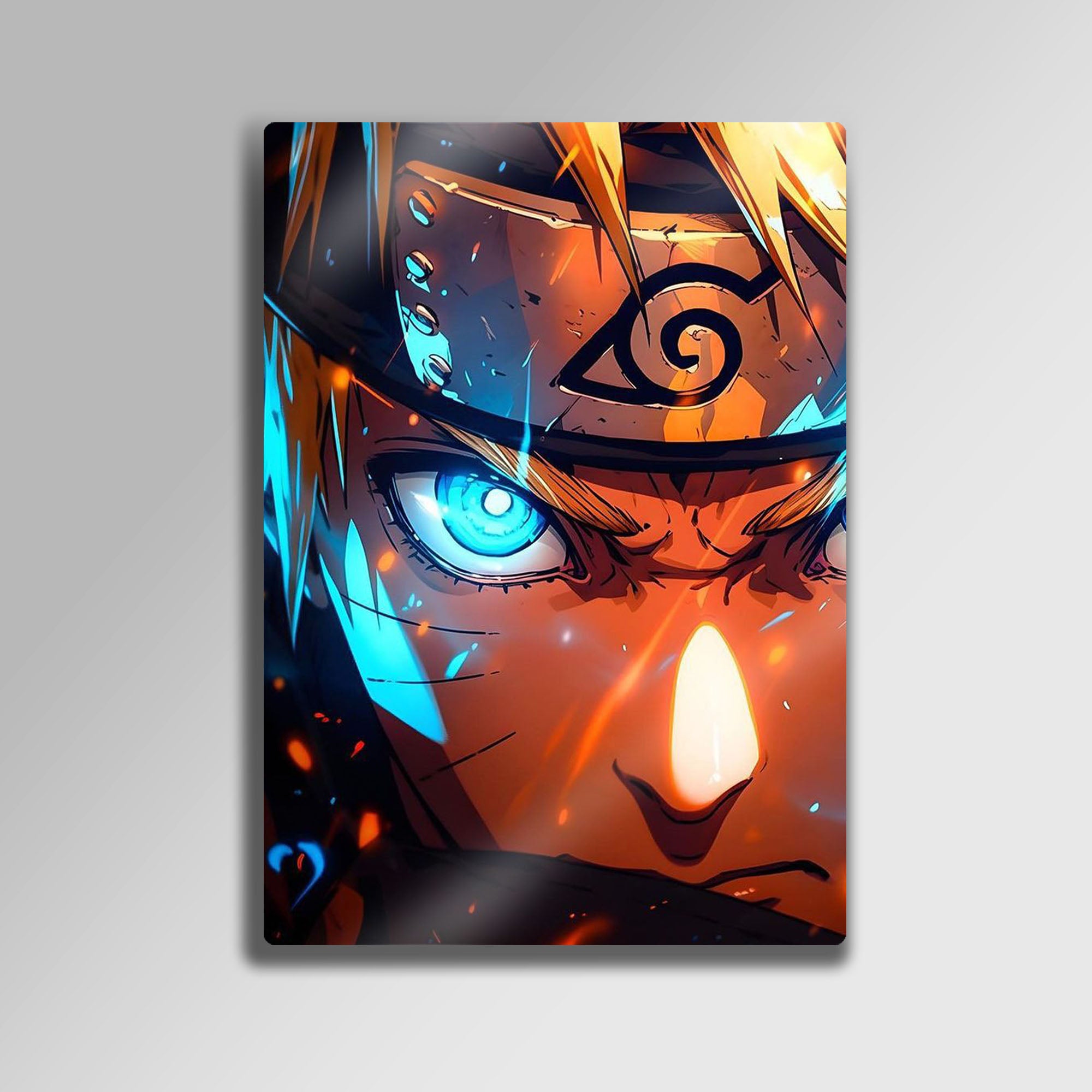 Naruto Uzumaki "Sage Mode" - Metal Tablo