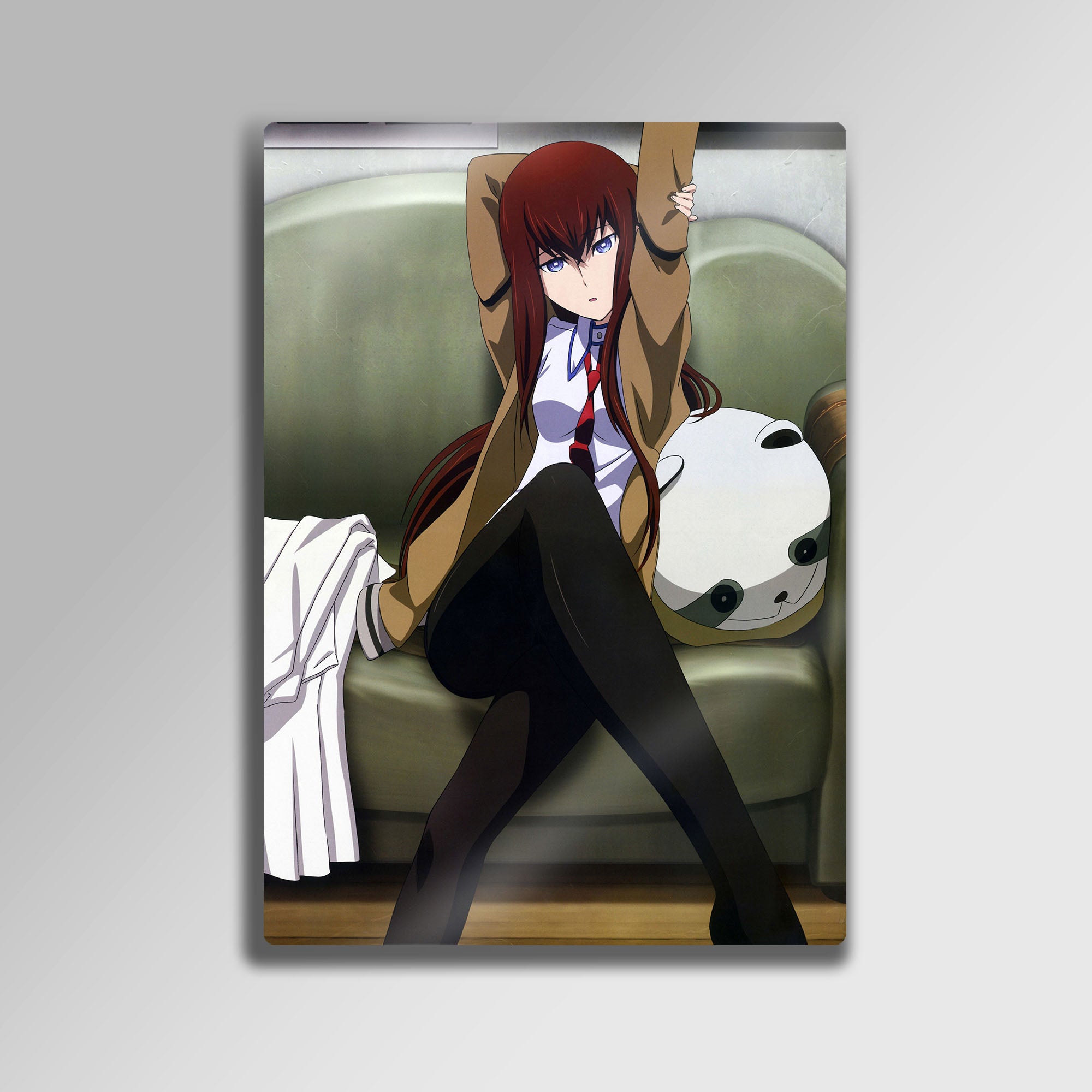 Steins;Gate Kurisu Makise - Metal Tablo