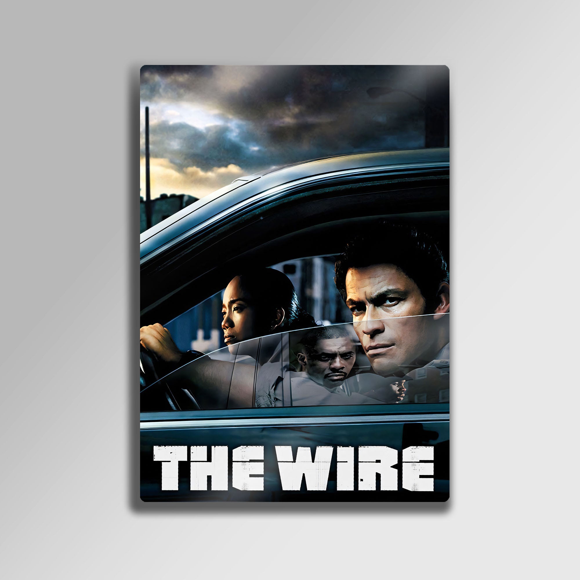 The Wire Dizi Posteri - Metal Tablo