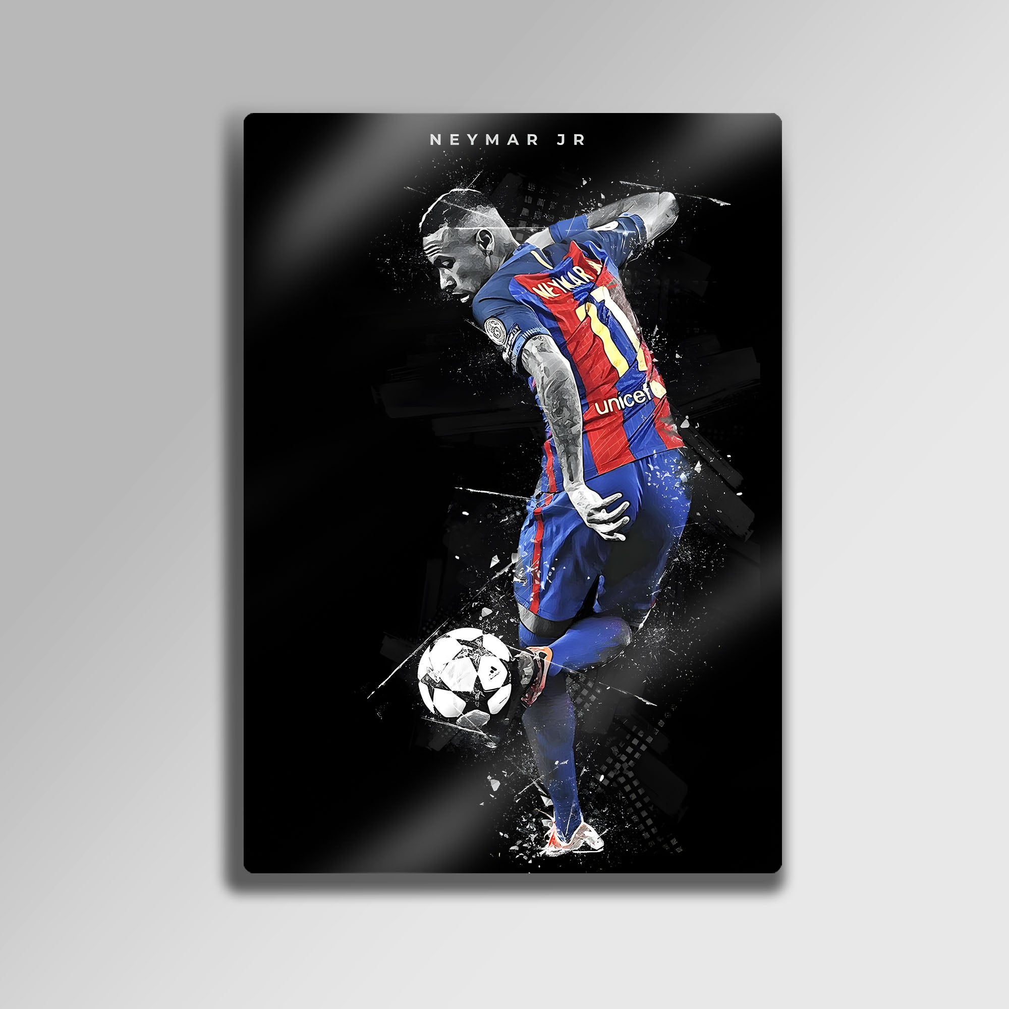 Neymar Jr Barcelona - Metal Tablo