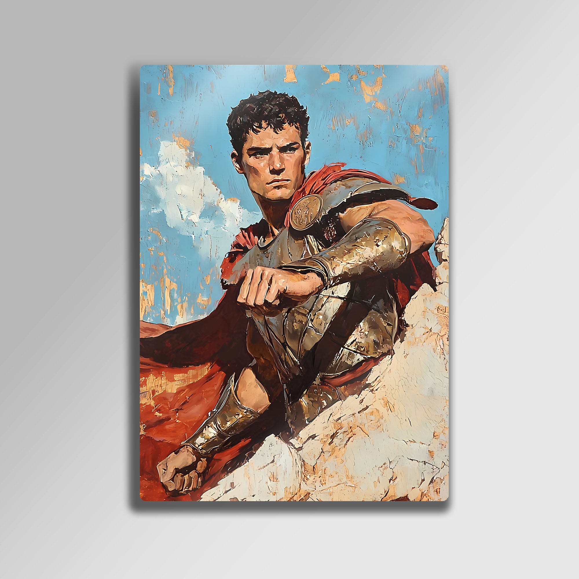 Romalı Komutan - Metal Tablo