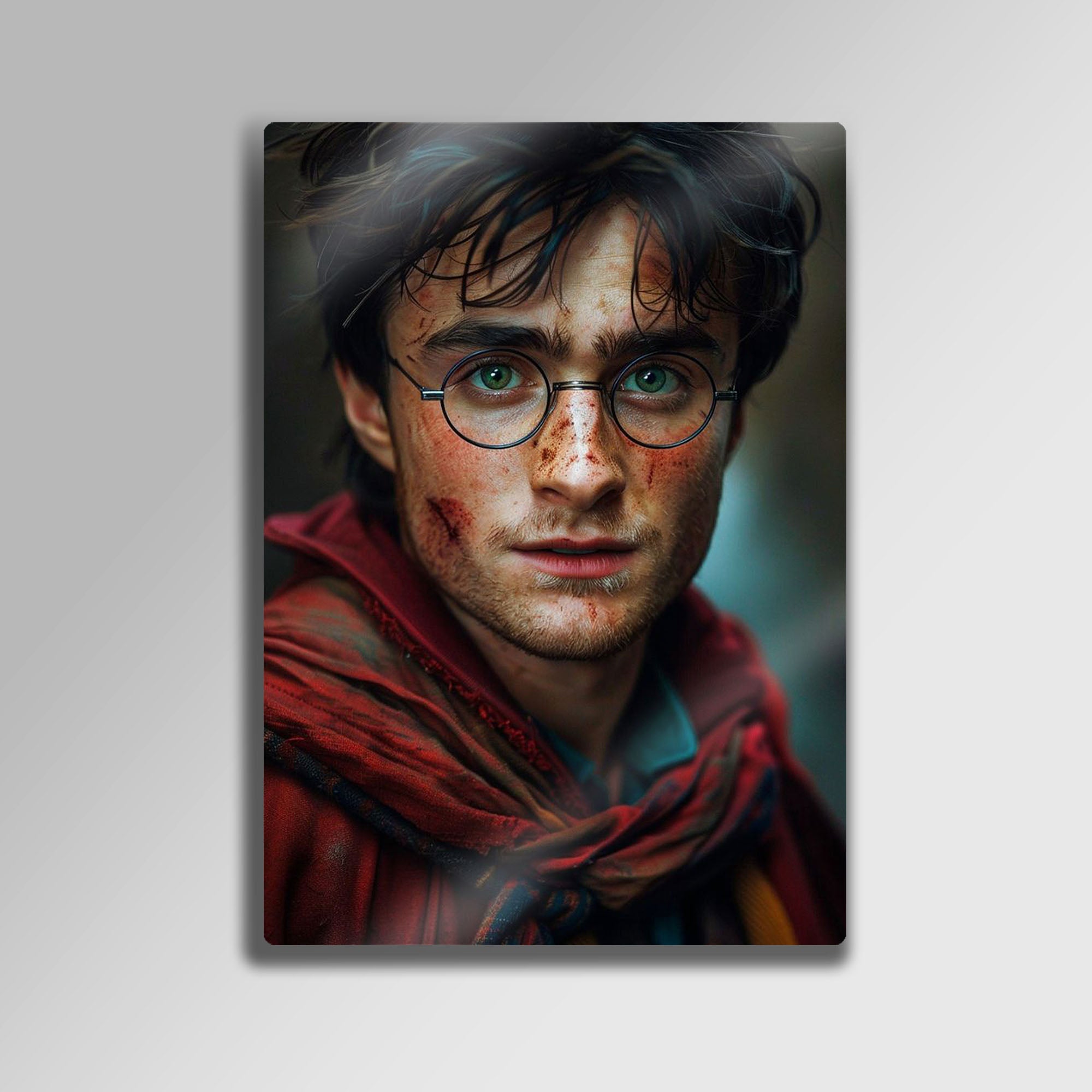 Harry Potter Büyü Dünyası - Metal Tablo