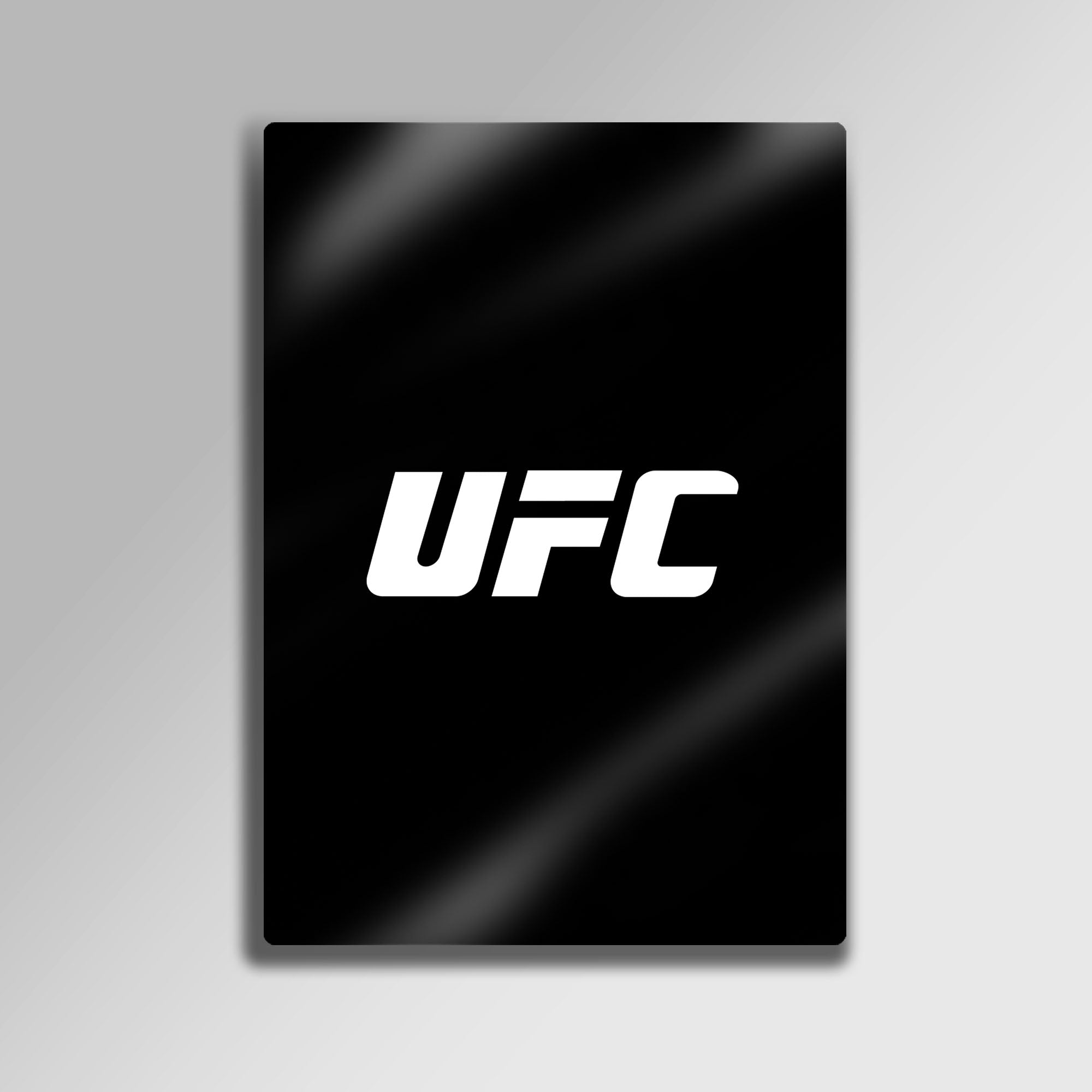UFC Logo - Metal Tablo