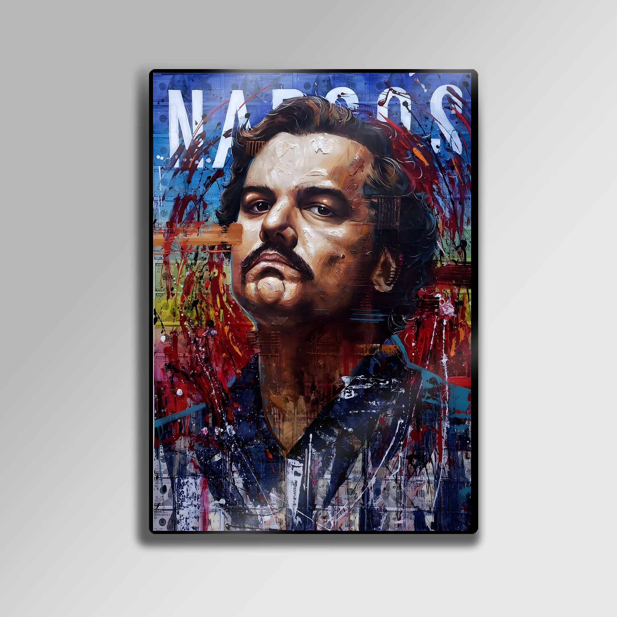 Narcos Pablo Escobar - Metal Tablo
