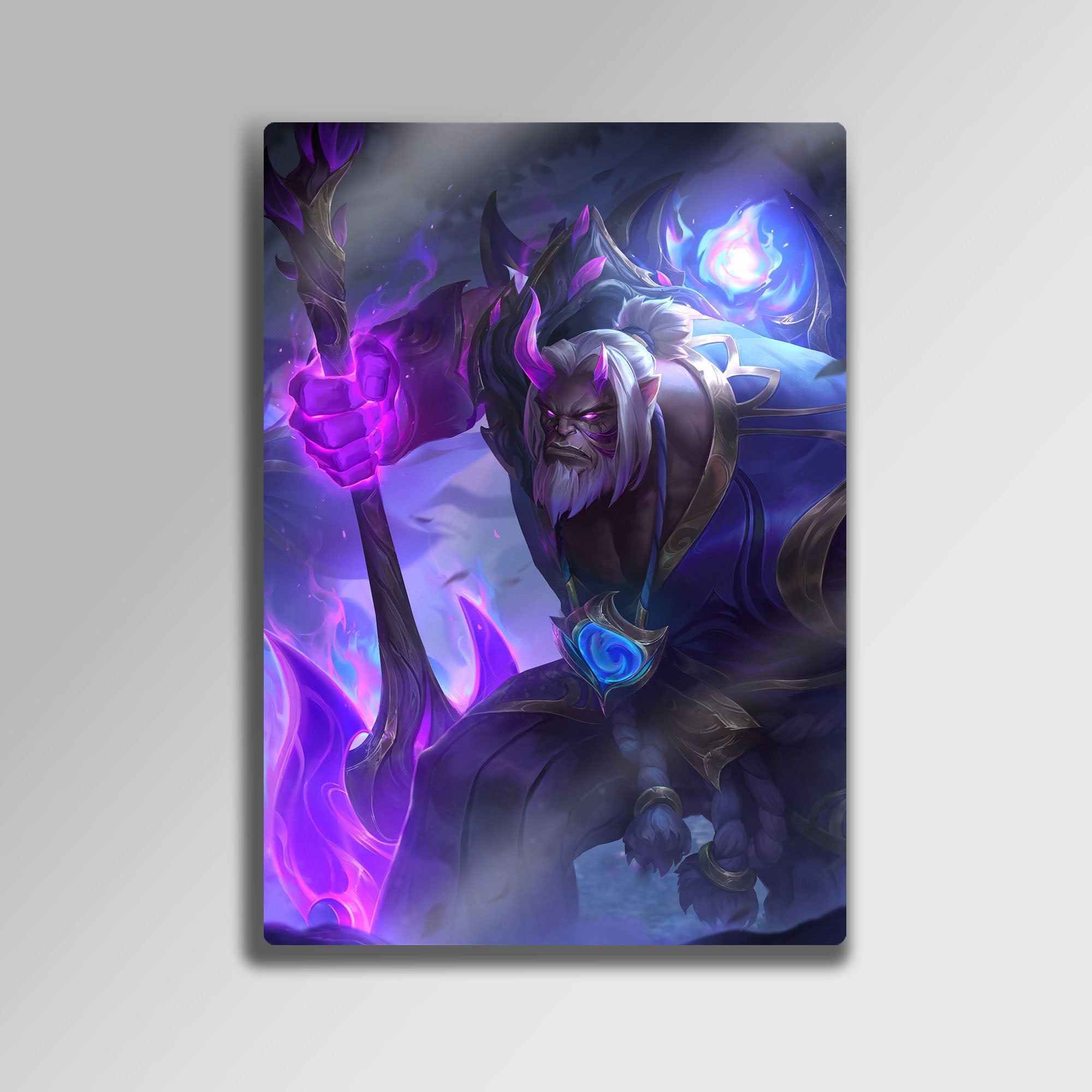 Ruh Çiçeği Yorick - Metal Tablo