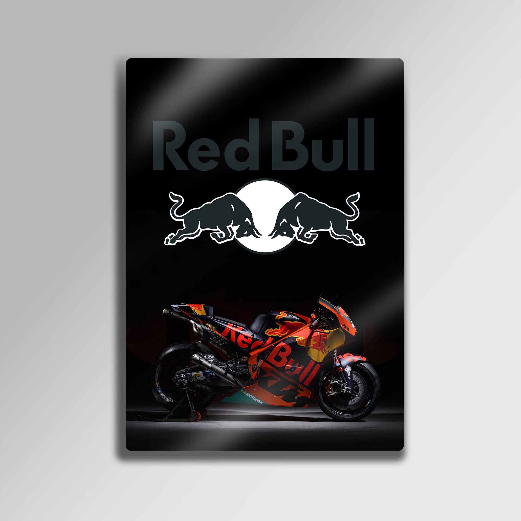 Red Bull KTM MotoGP - Metal Tablo