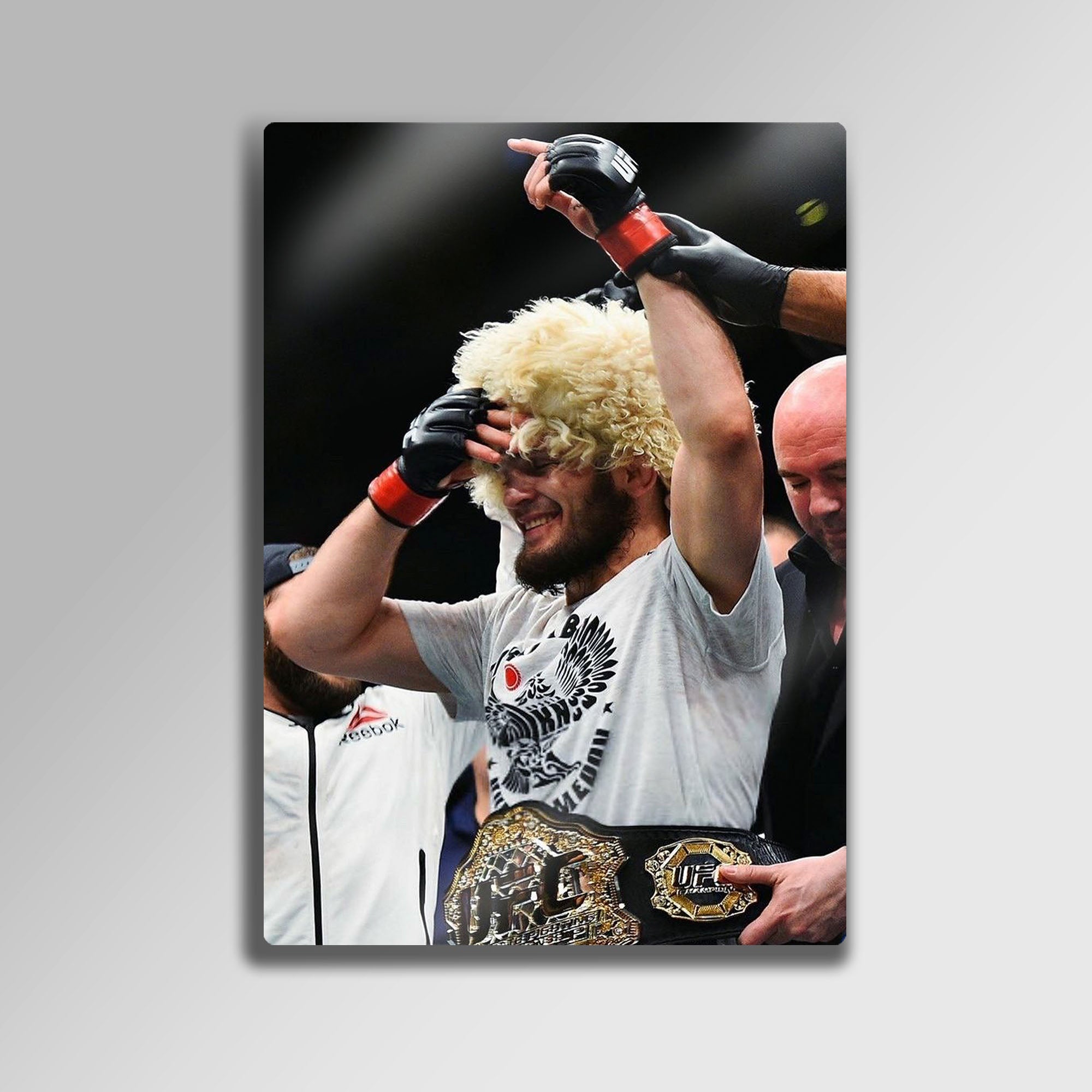 UFC Khabib Nurmagomedov MMA - Metal Tablo