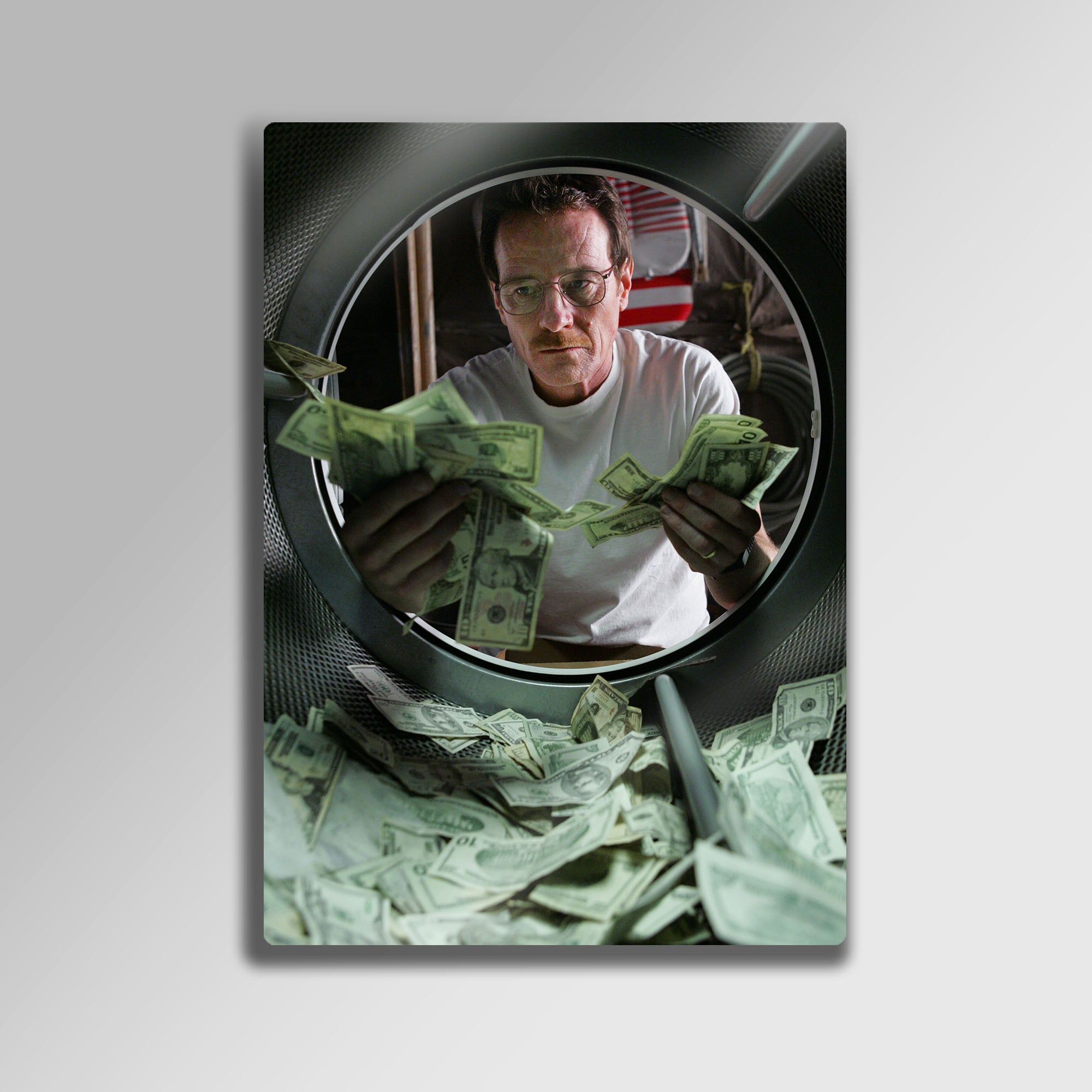 Breaking Bad Walter White - Metal Tablo