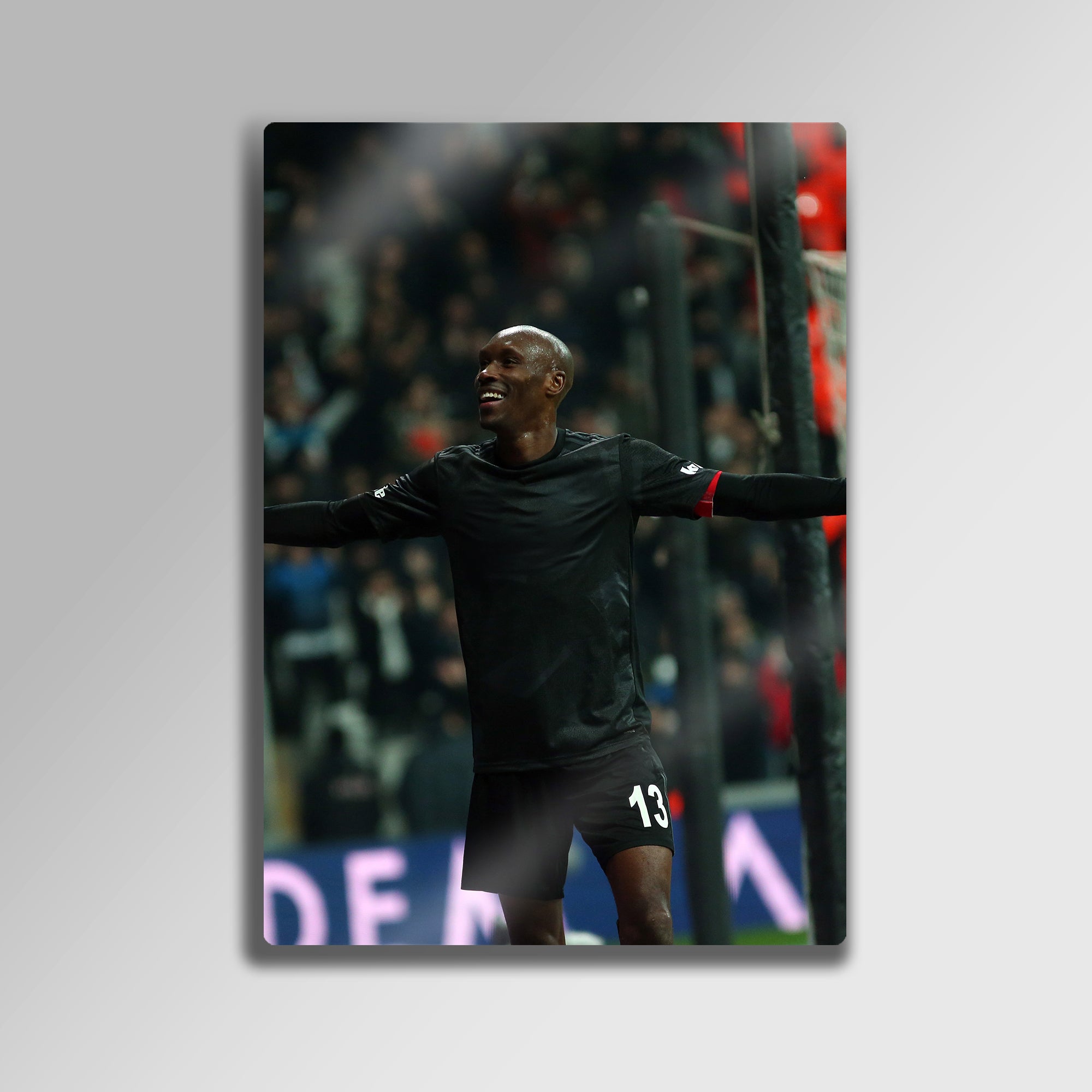 Beşiktaş Atiba Hutchinson Futbolcu - Metal Tablo