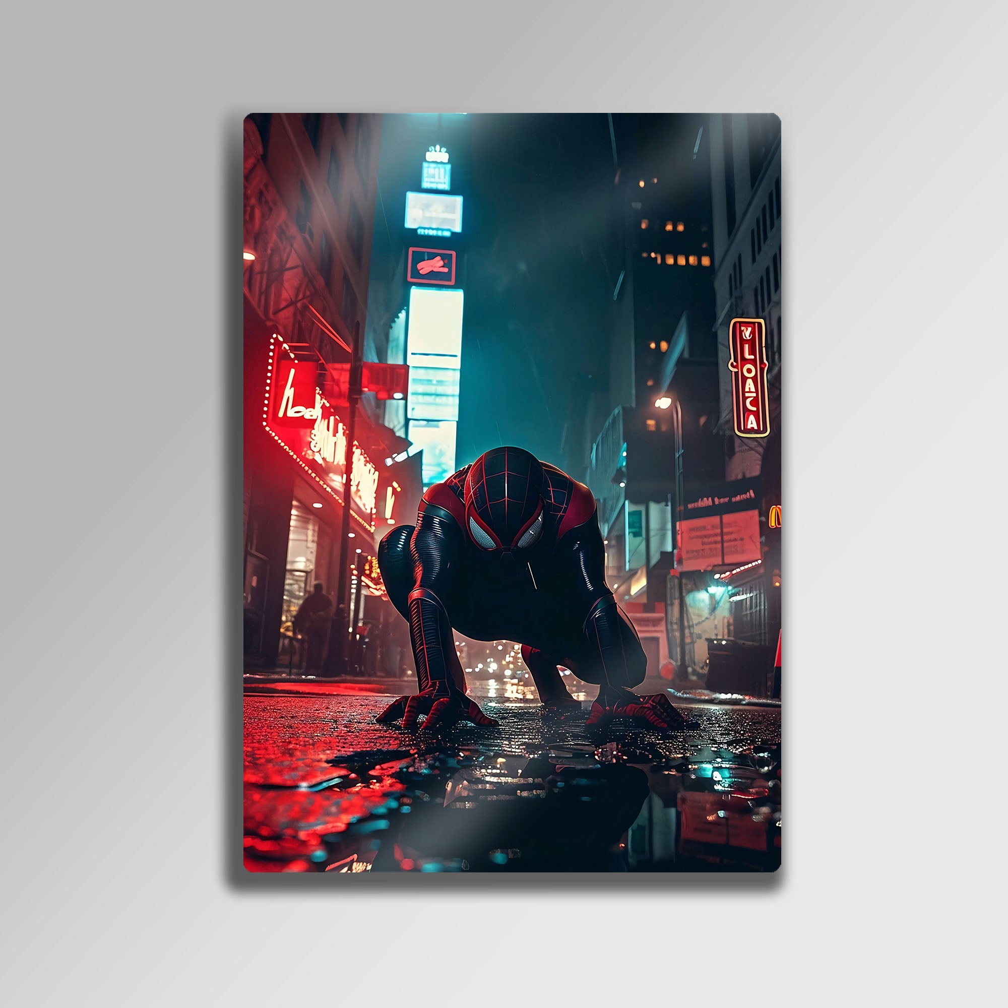 Spider-Man Miles Morales - Metal Tablo