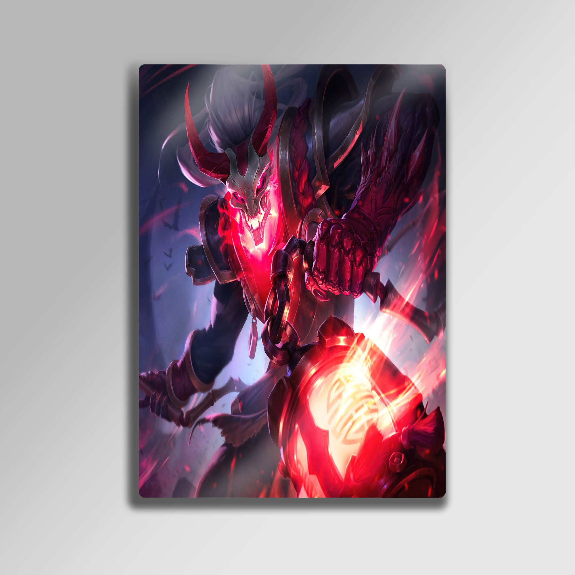 Kanlı Ay Thresh - Metal Tablo