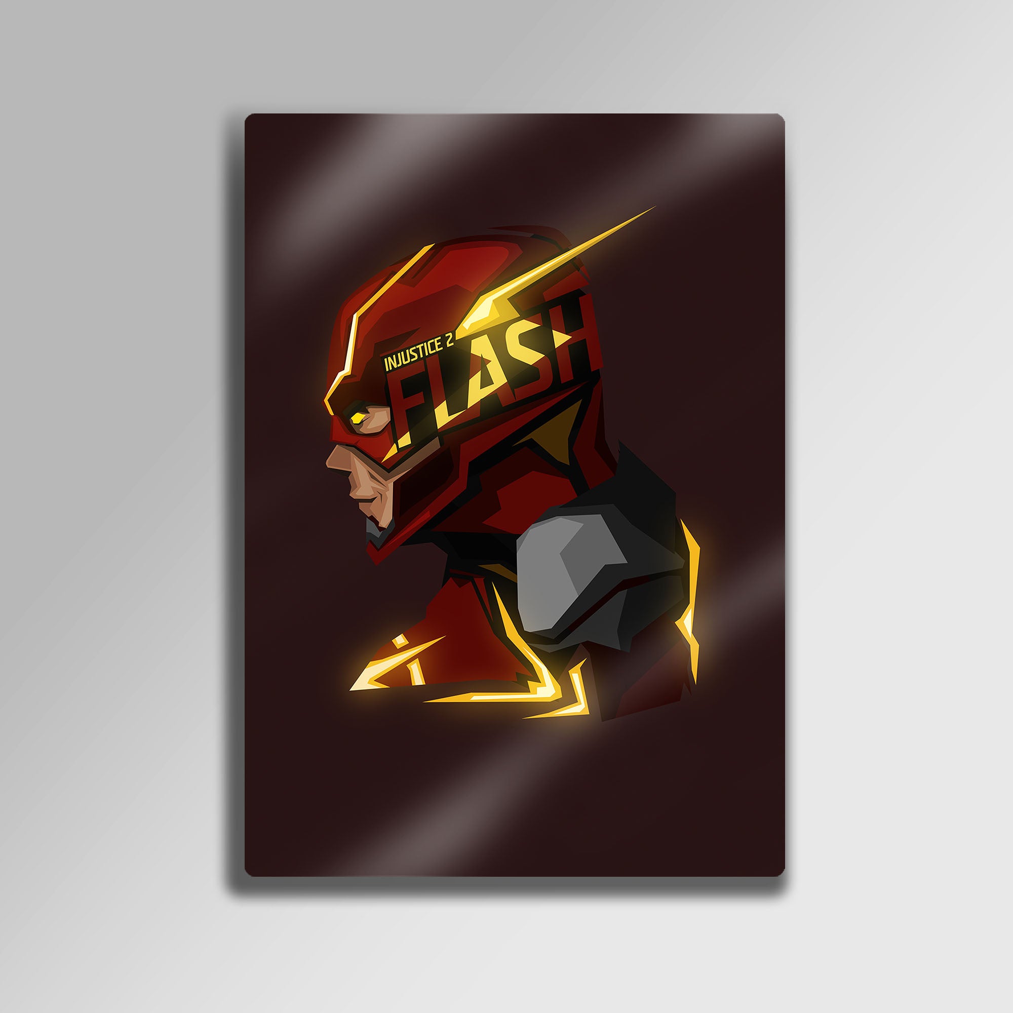 DC The Flash Injustice 2 - Metal Tablo