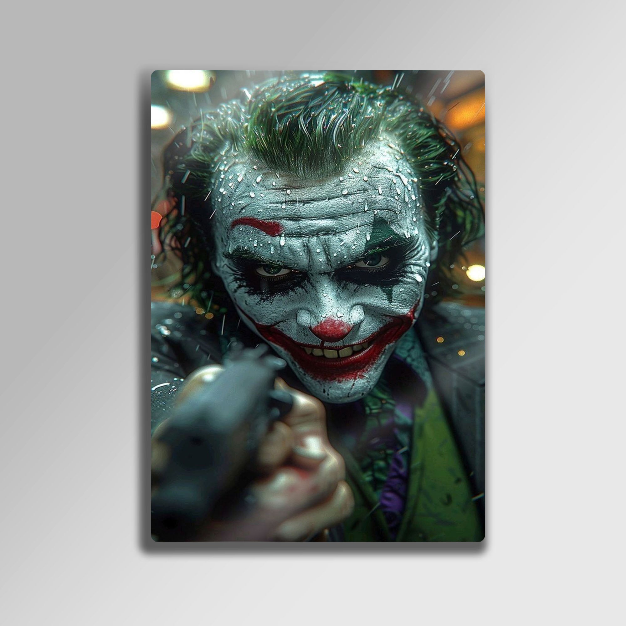 Joker "Son Bakış" - Metal Tablo