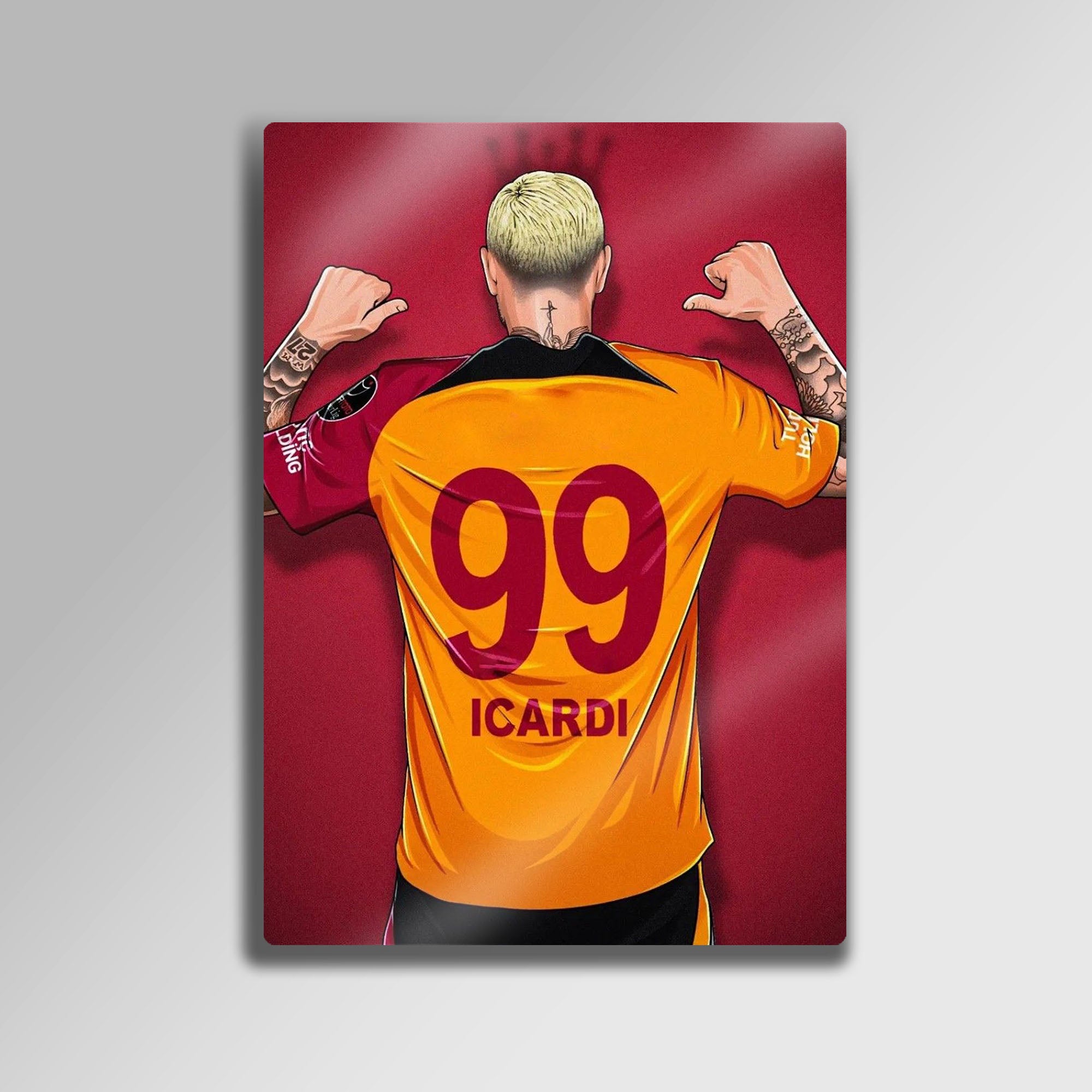 Mauro İcardi 99 - Metal Tablo