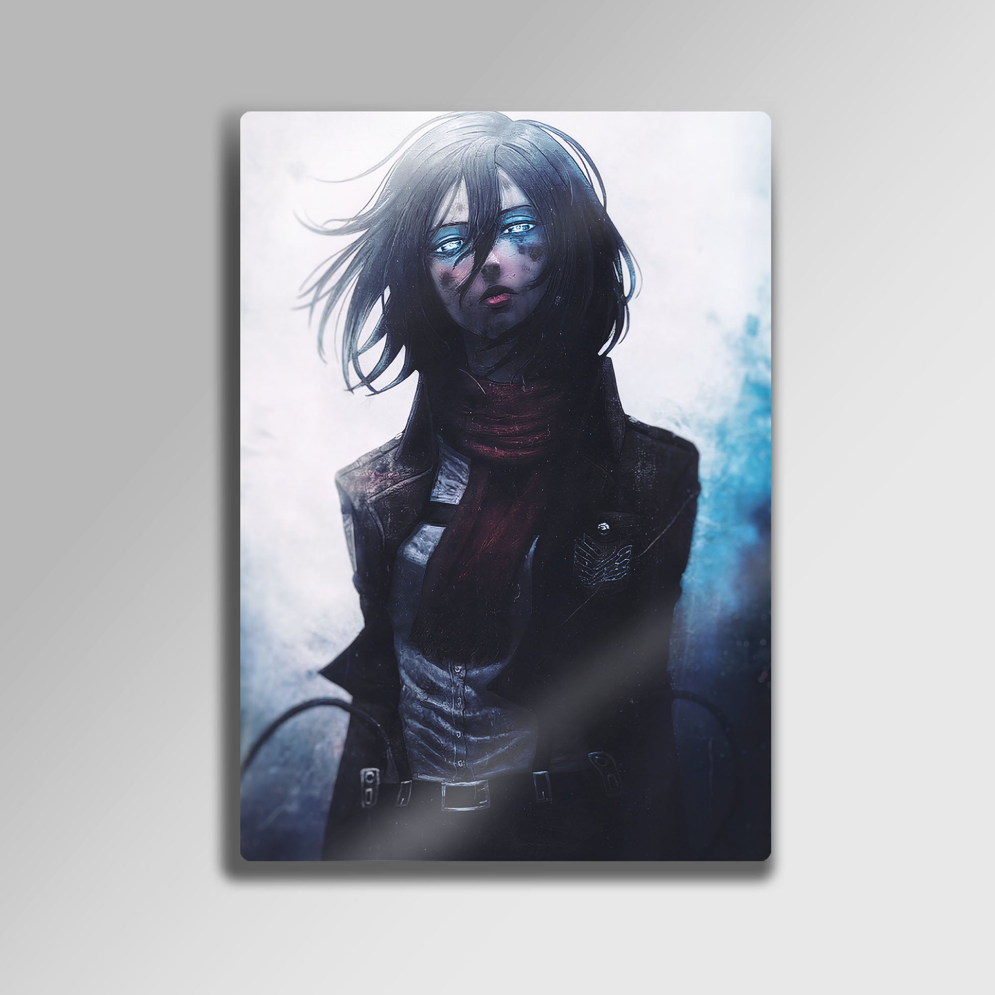 Attack on Titan Mikasa Ackerman - Metal Tablo