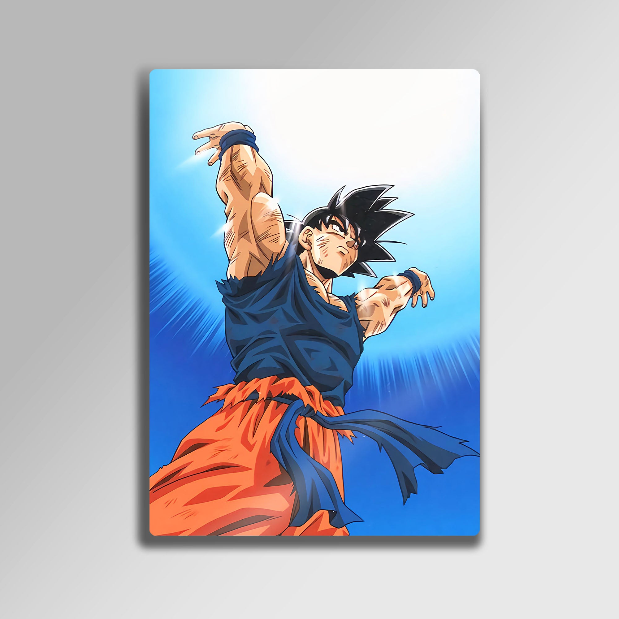 Goku, Dragon Ball Super Saiyan - Metal Tablo