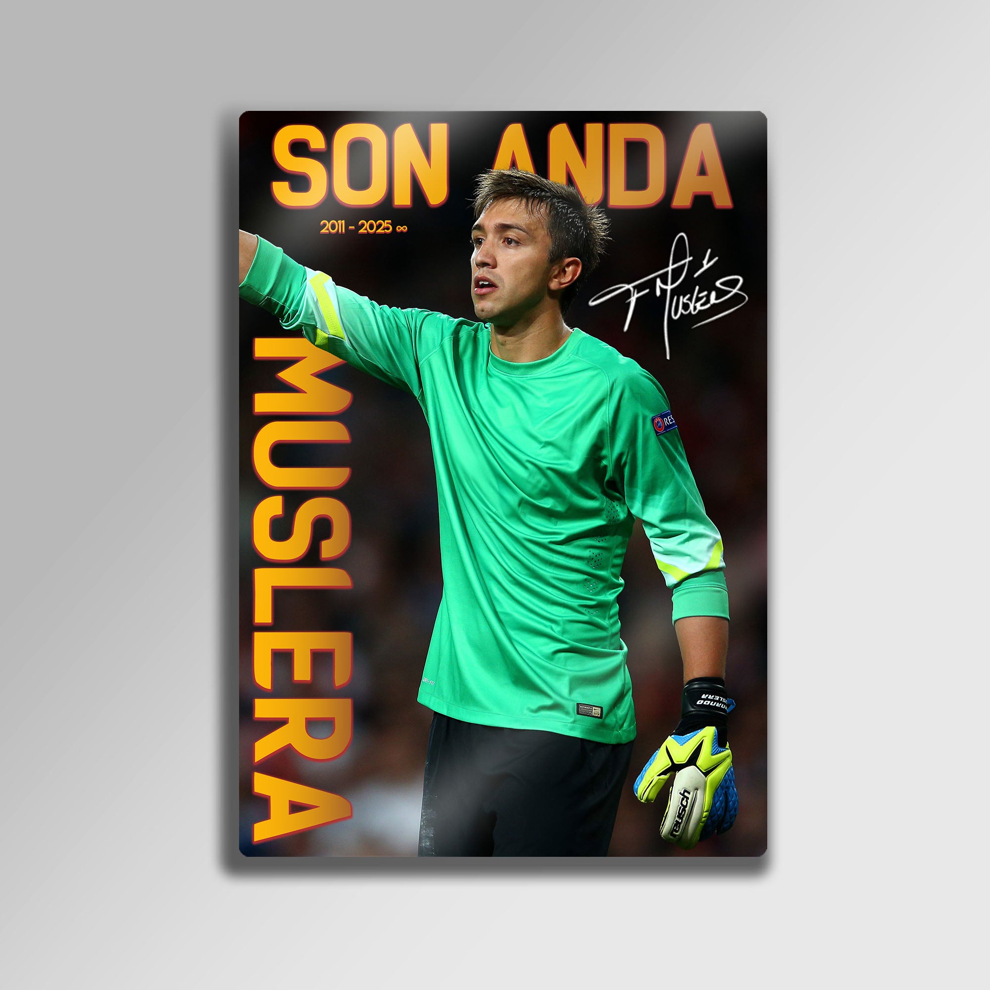 Fernando Muslera "Son Anda" - Metal Tablo