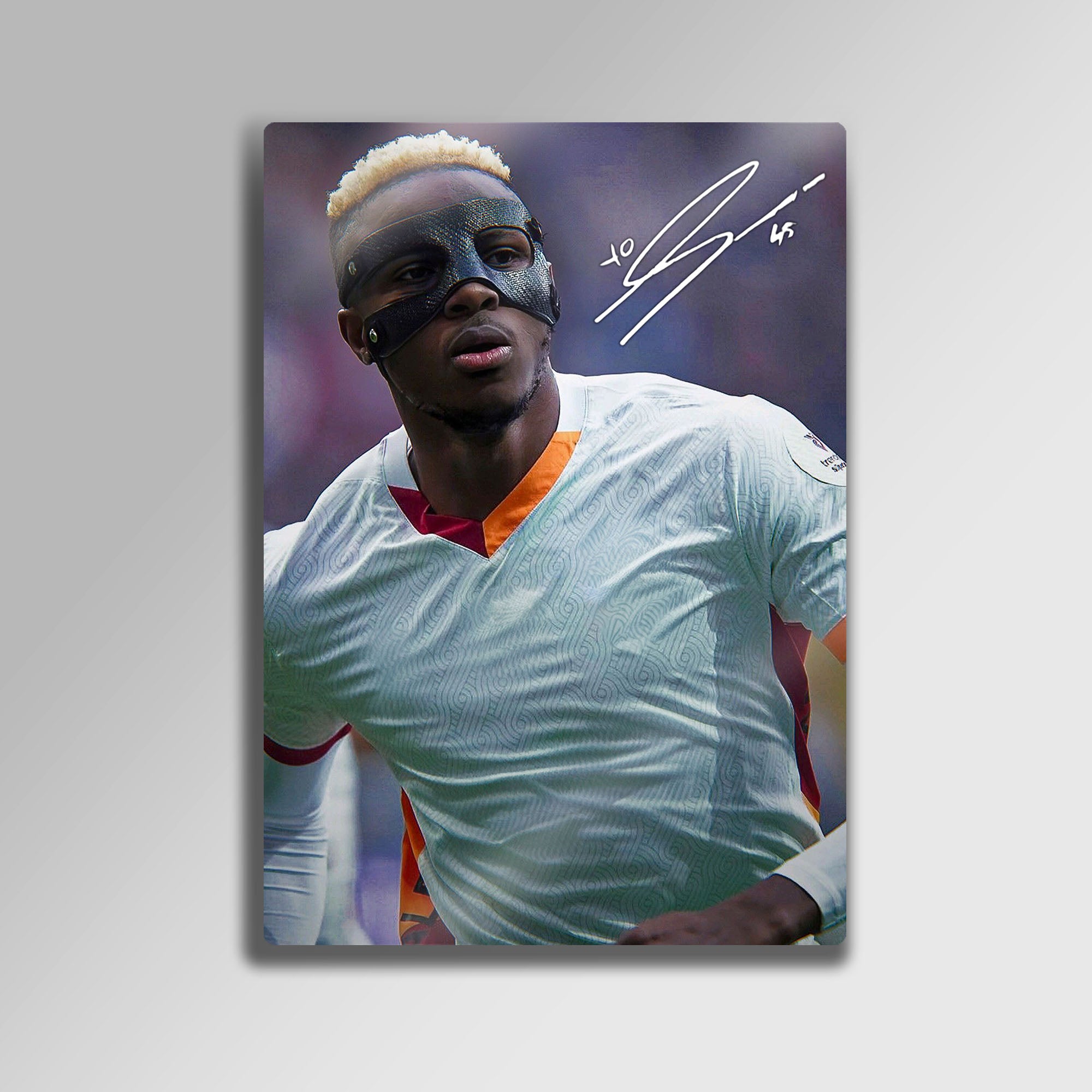 Victor Osimhen İmzalı - Metal Tablo