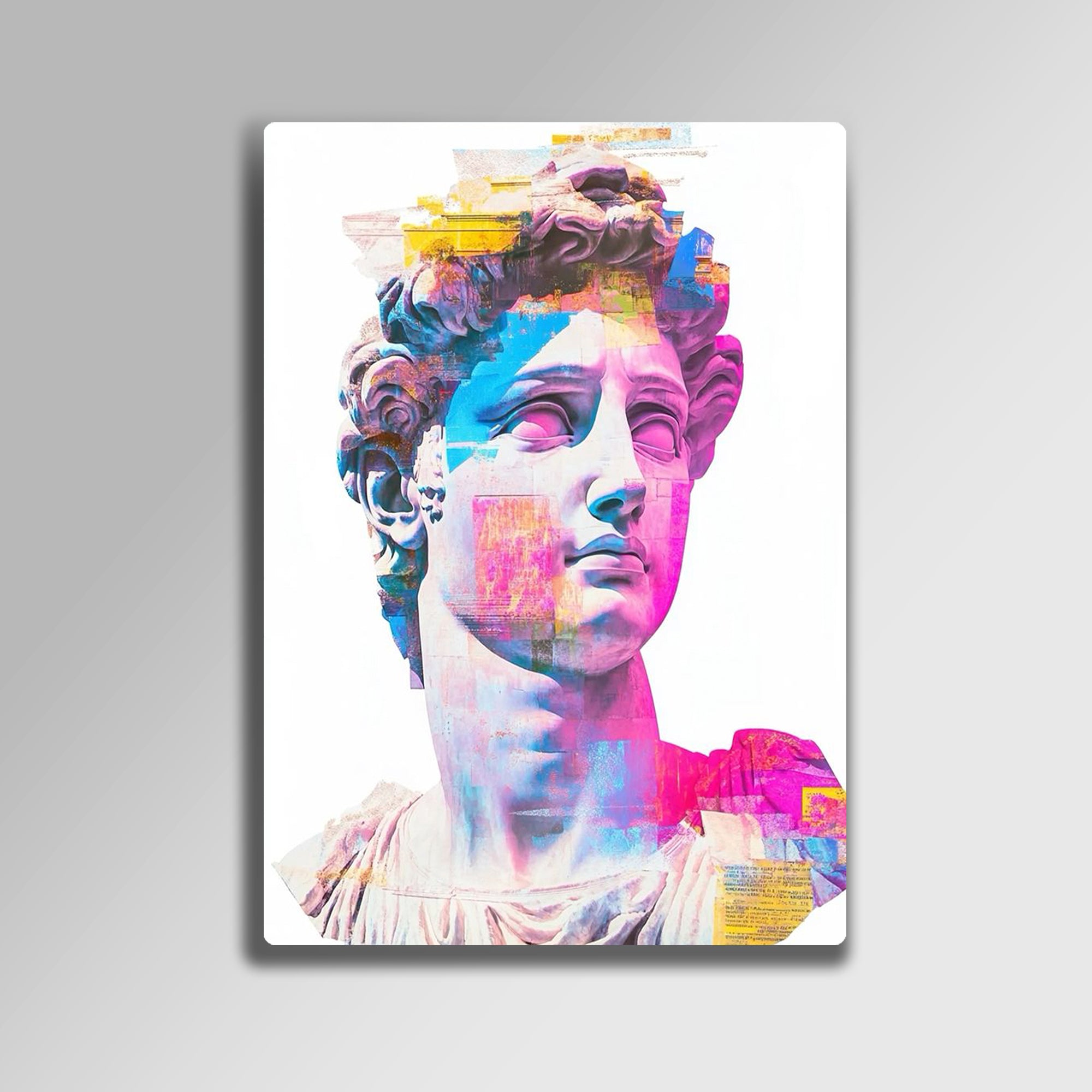 David Heykeli Modern Pop Art - Metal Tablo