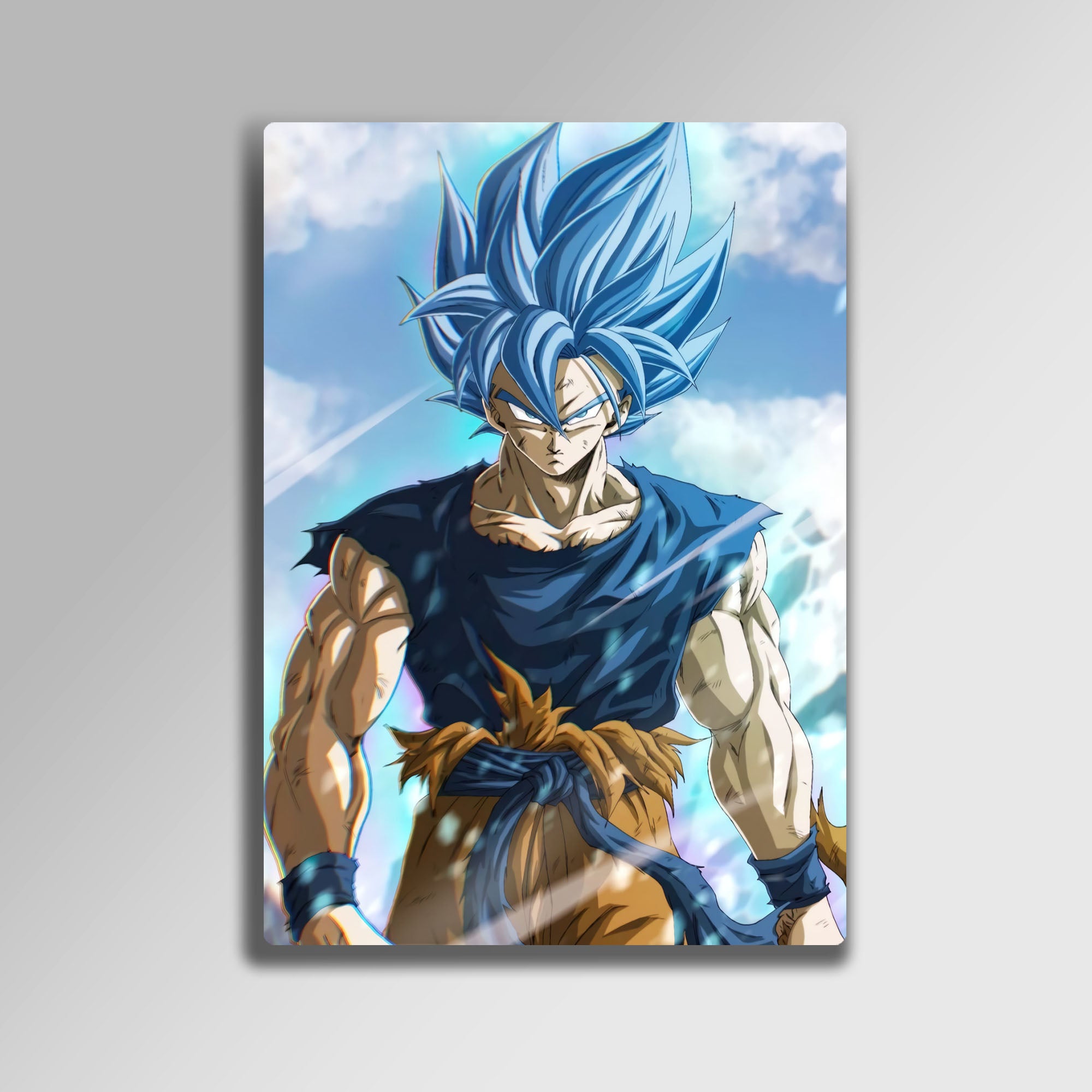 Goku, Dragon Ball Super Saiyan - Metal Tablo
