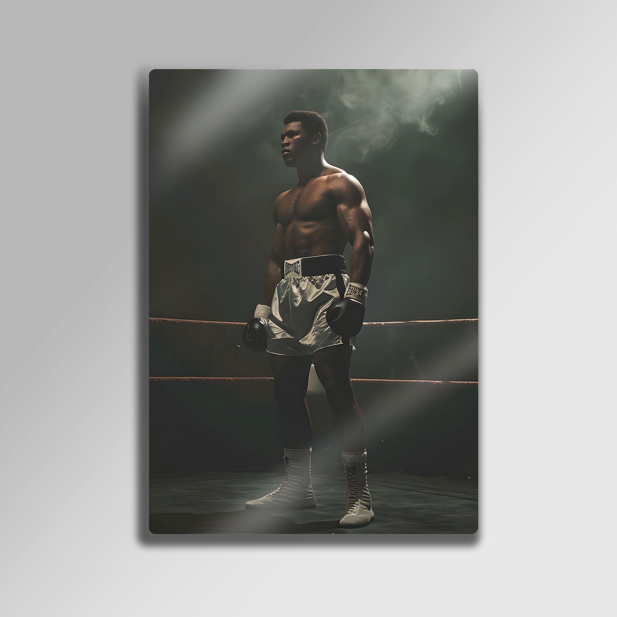 Muhammed Ali Ringde - Metal Tablo